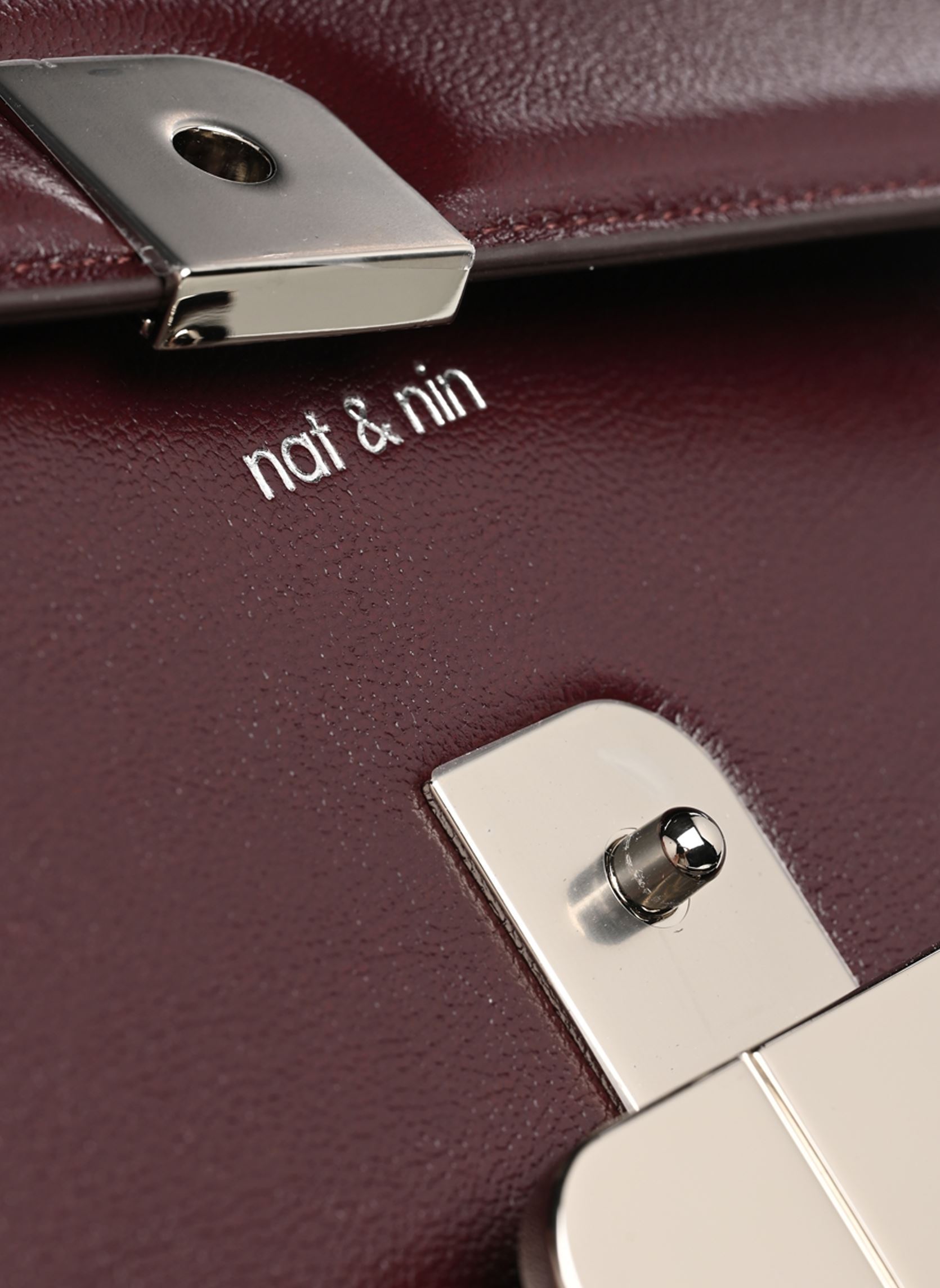 Sacs bandoulière Alice Small femme violet Nat & Nin Sacs bandoulière Alice Small femme violet AUBERGINE