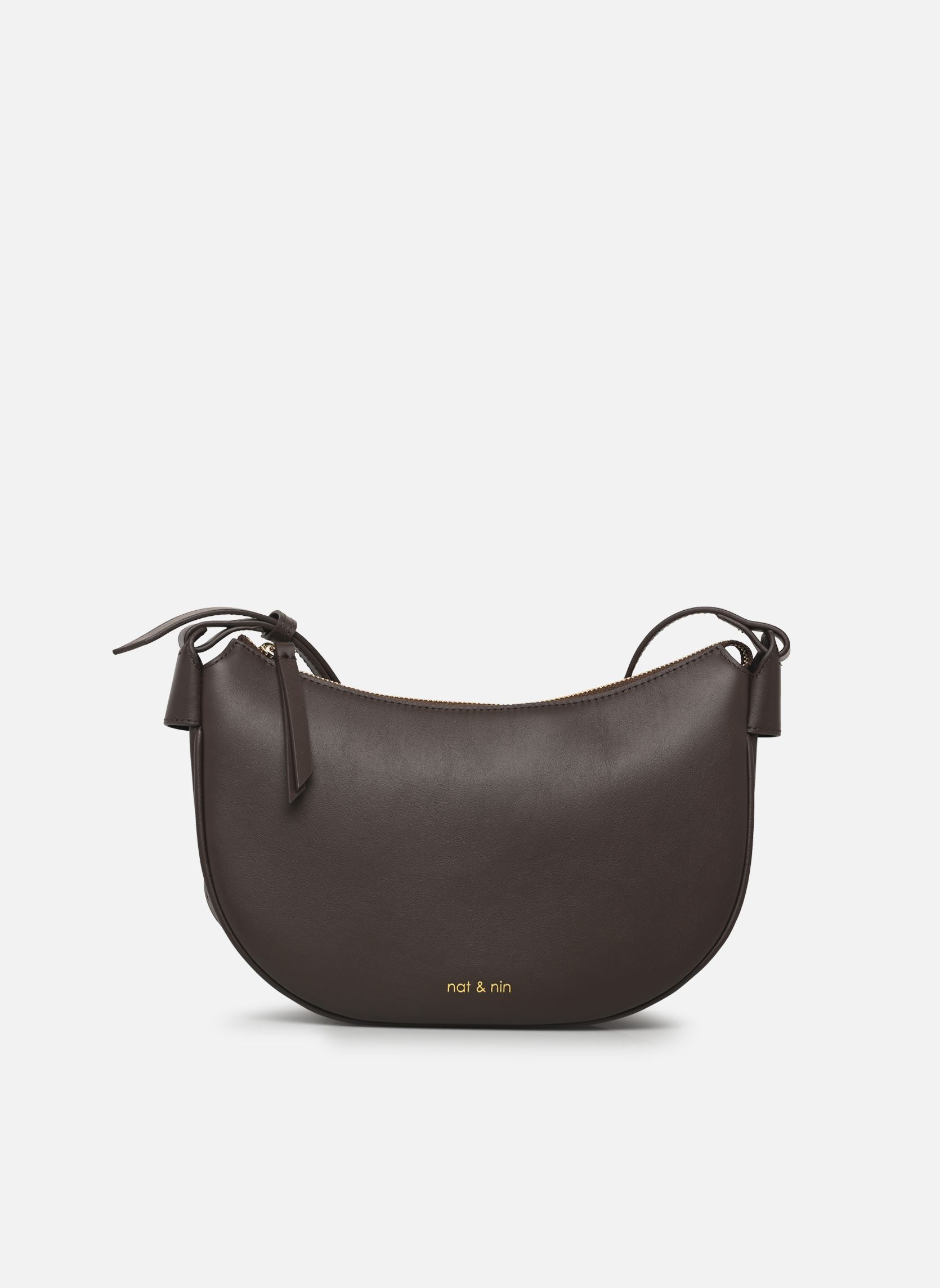Sacs bandoulière Lune femme marron Nat & Nin Sacs bandoulière Lune femme marron ÉBÈNE