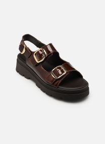 Keil- und Plateausandalen JULIETA damen braun