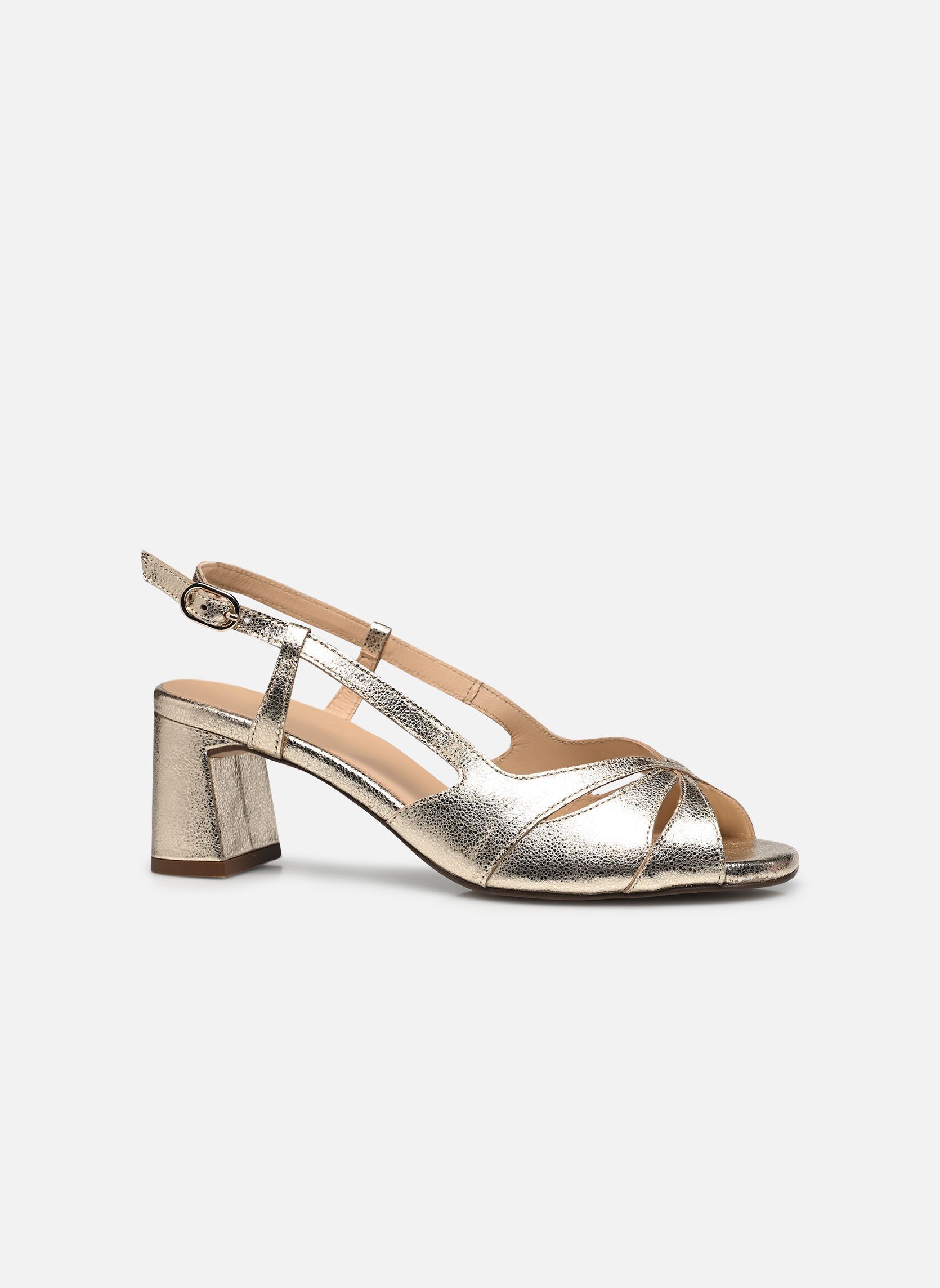 Sandales HARMONI femme or et bronze Bocage Sandales HARMONI femme or et bronze Or