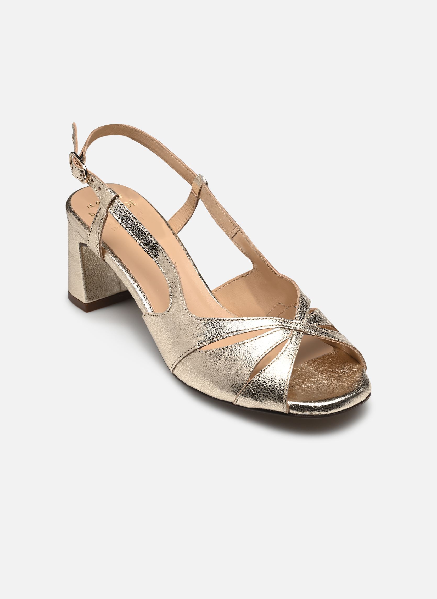 Sandales HARMONI femme or et bronze Bocage Sandales HARMONI femme or et bronze Or