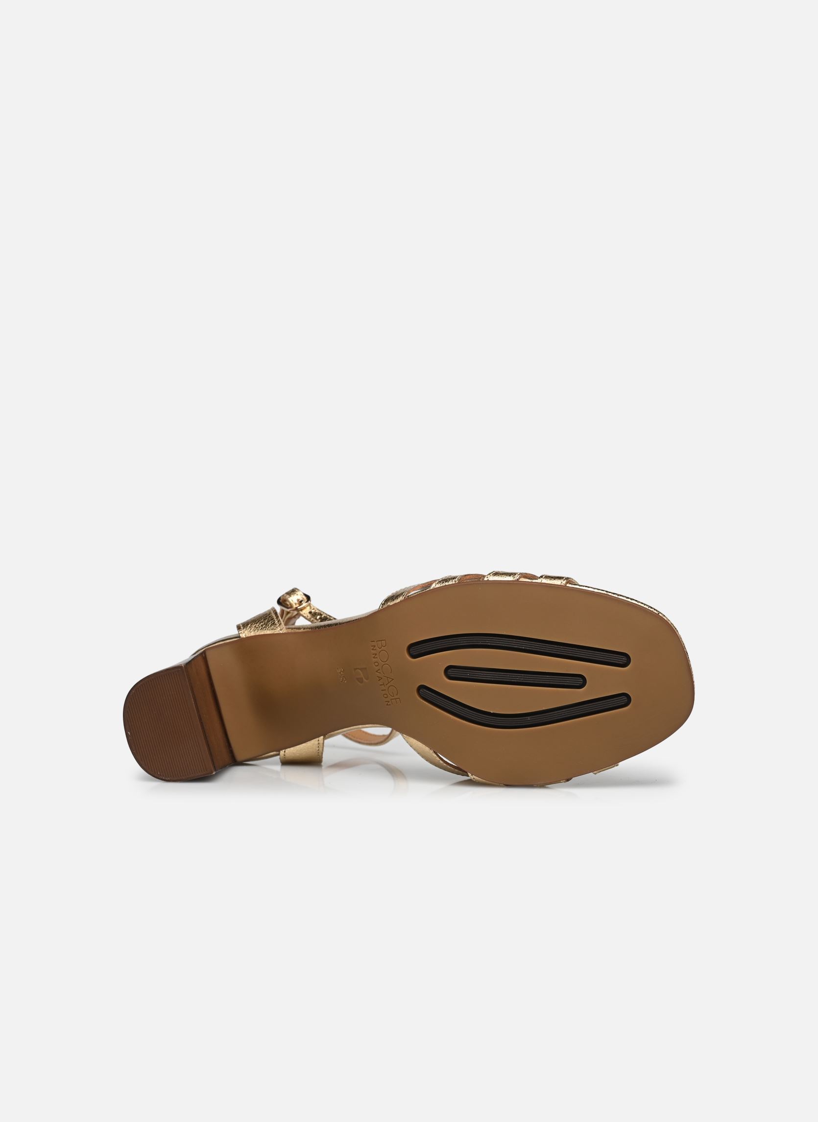 Sandalias PALLOMA mujer oro y bronce Bocage Sandalias PALLOMA mujer oro y bronce Or