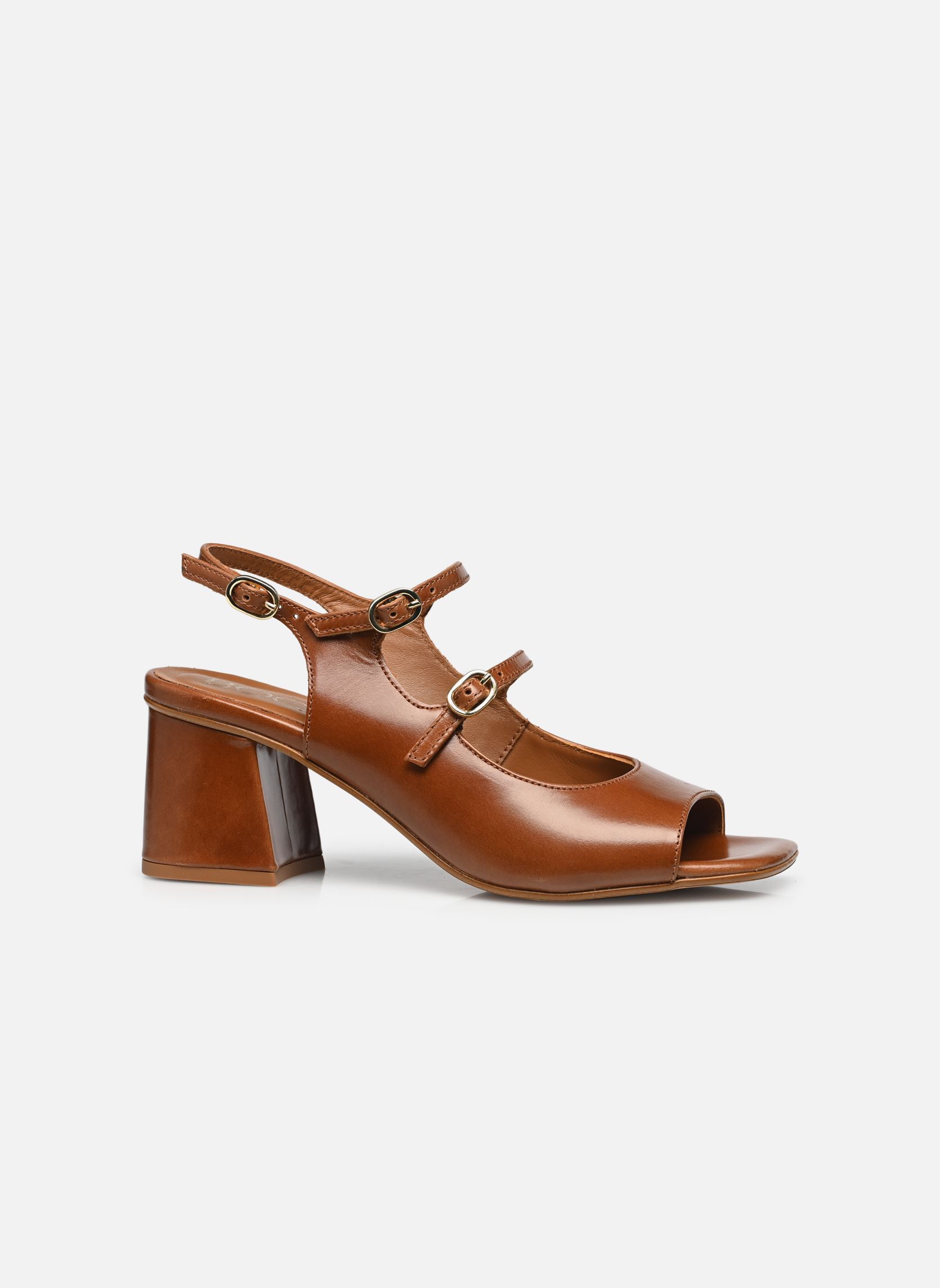 Sandalen HADDA dames bruin Bocage Sandalen HADDA dames bruin Cognac