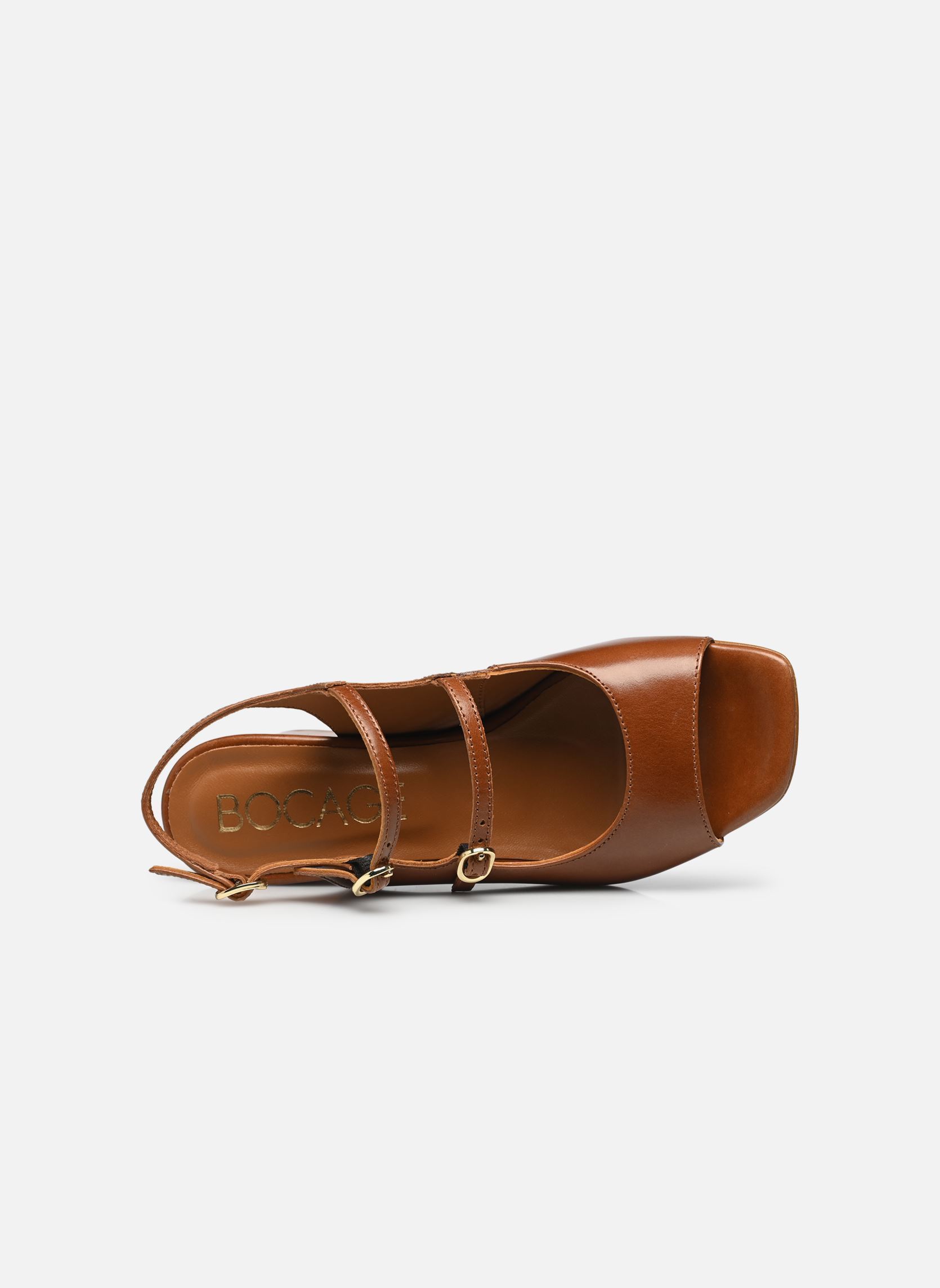 Sandalen HADDA dames bruin Bocage Sandalen HADDA dames bruin Cognac