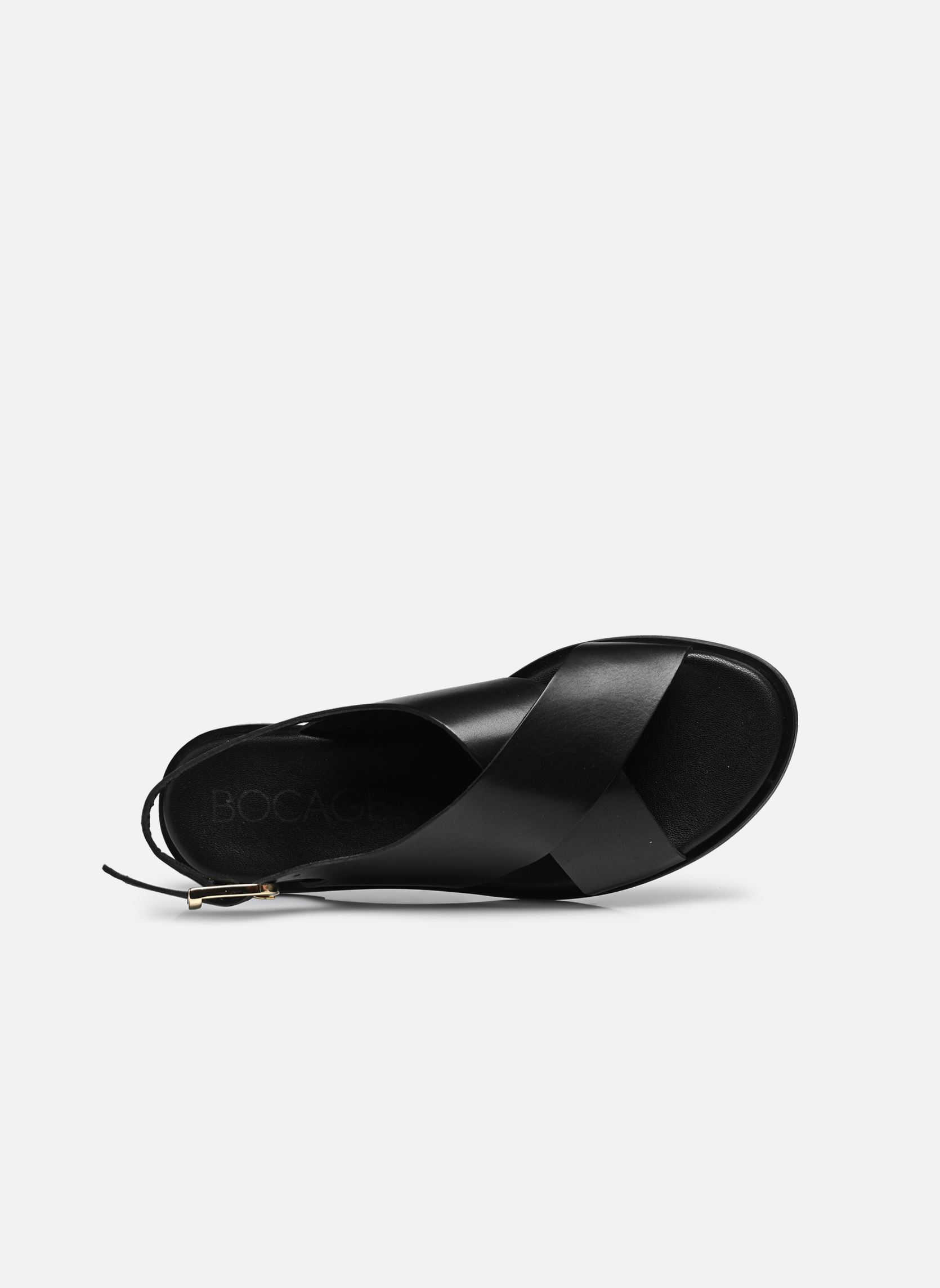 Sandali piatti GISELE donna nero Bocage Sandali piatti GISELE donna nero Noir