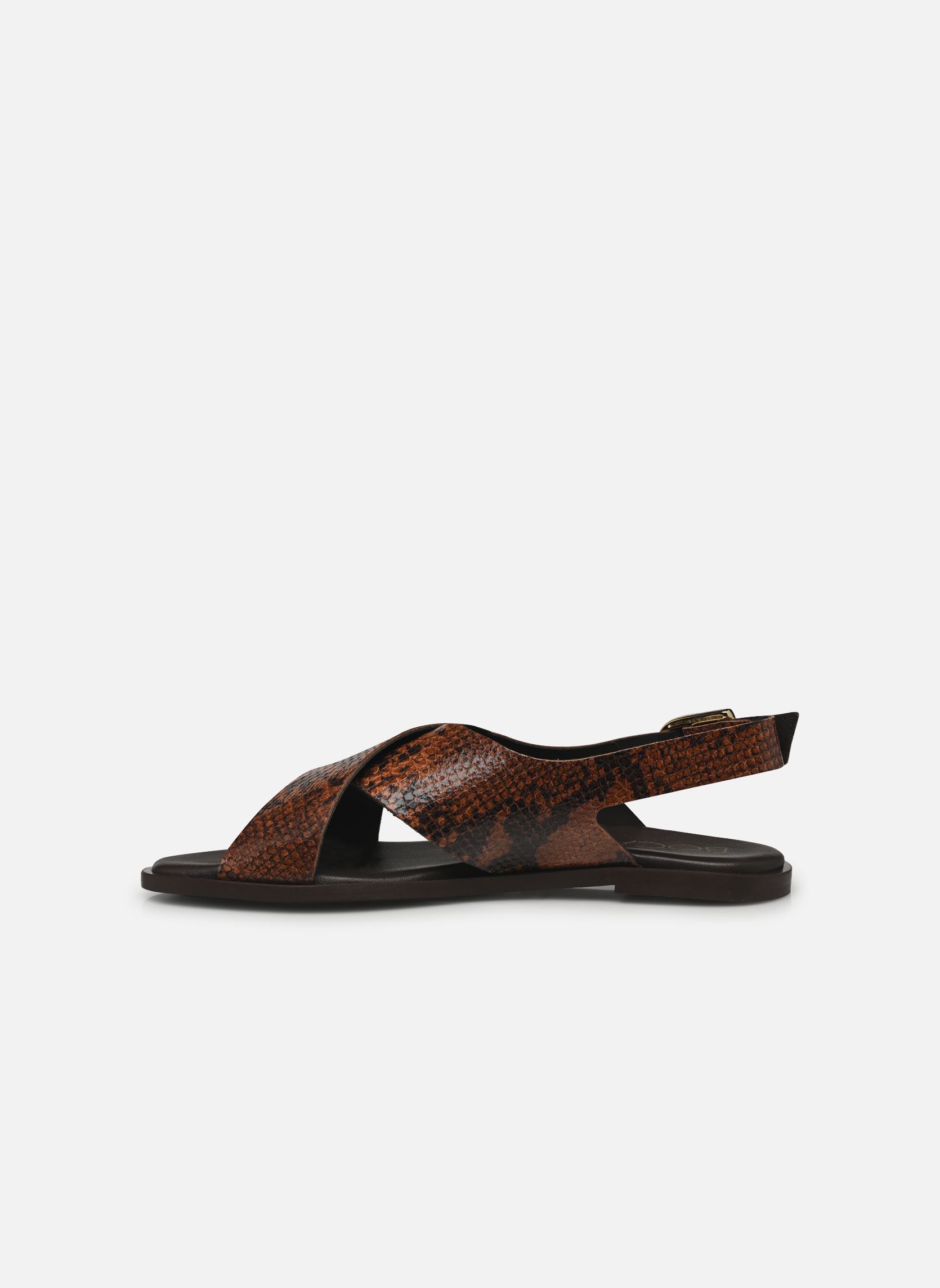 Sandalen GISELE dames bruin Bocage Sandalen GISELE dames bruin PYTHON