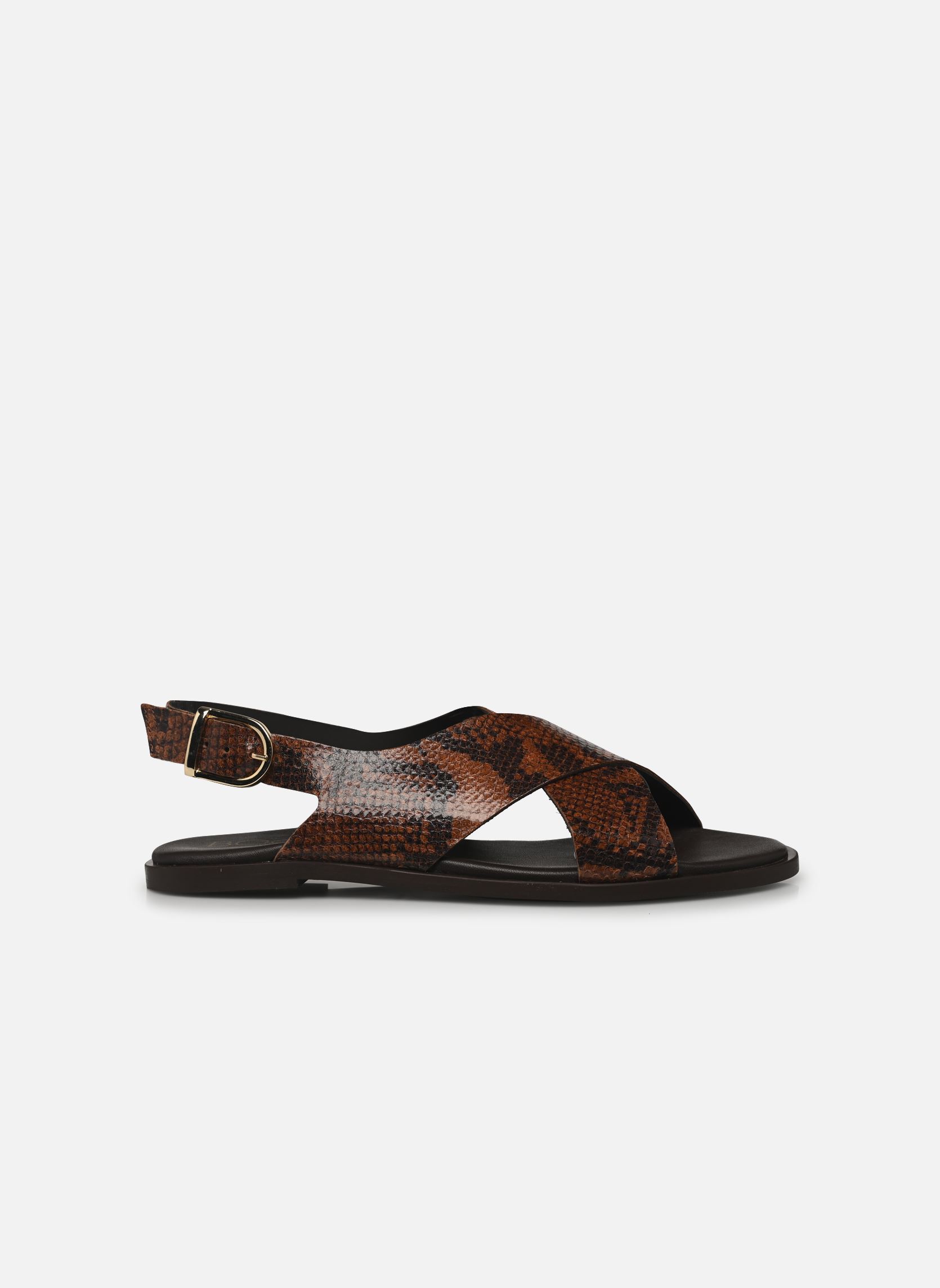 Sandalen GISELE dames bruin Bocage Sandalen GISELE dames bruin PYTHON