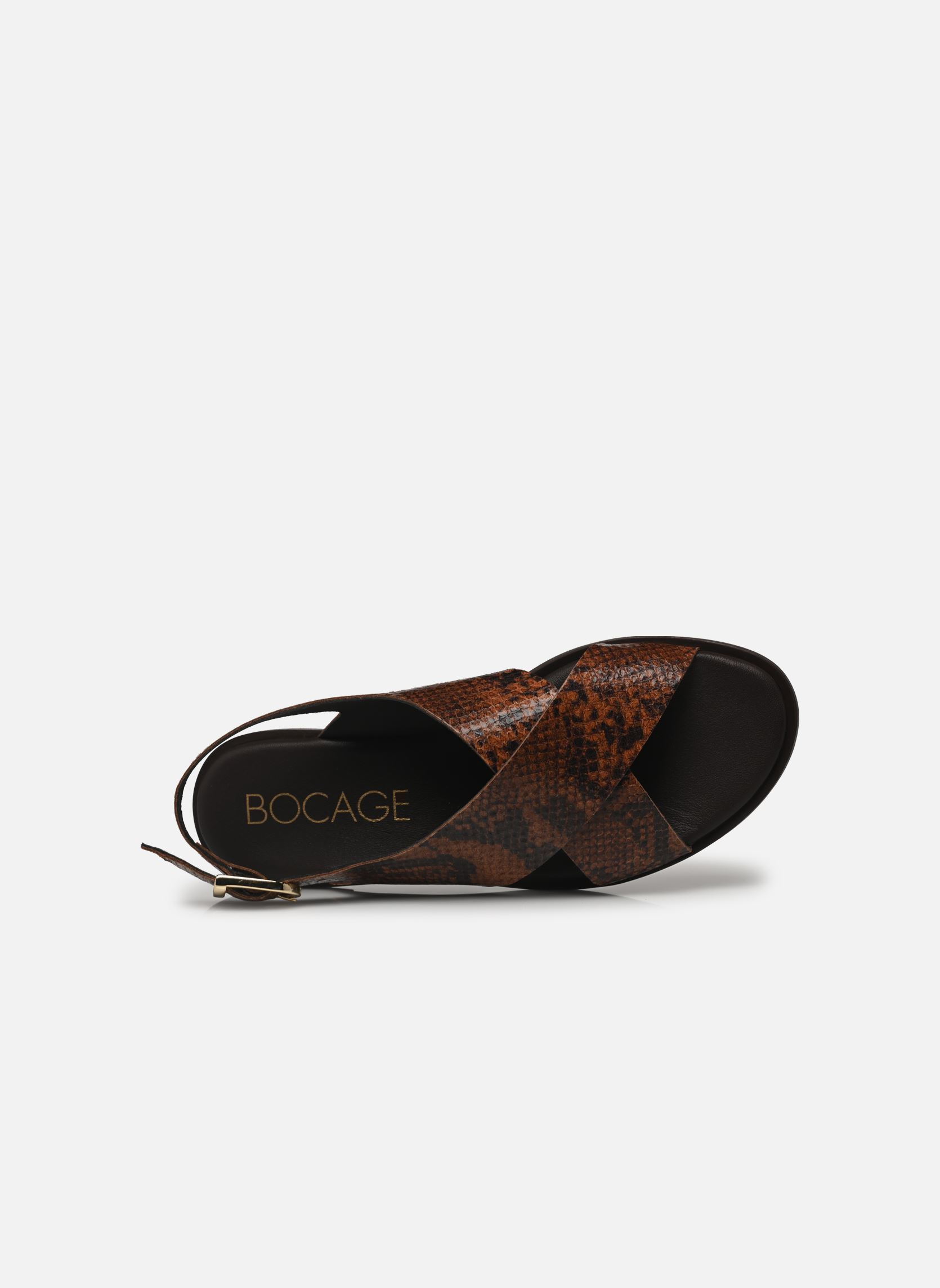 Sandalen GISELE dames bruin Bocage Sandalen GISELE dames bruin PYTHON