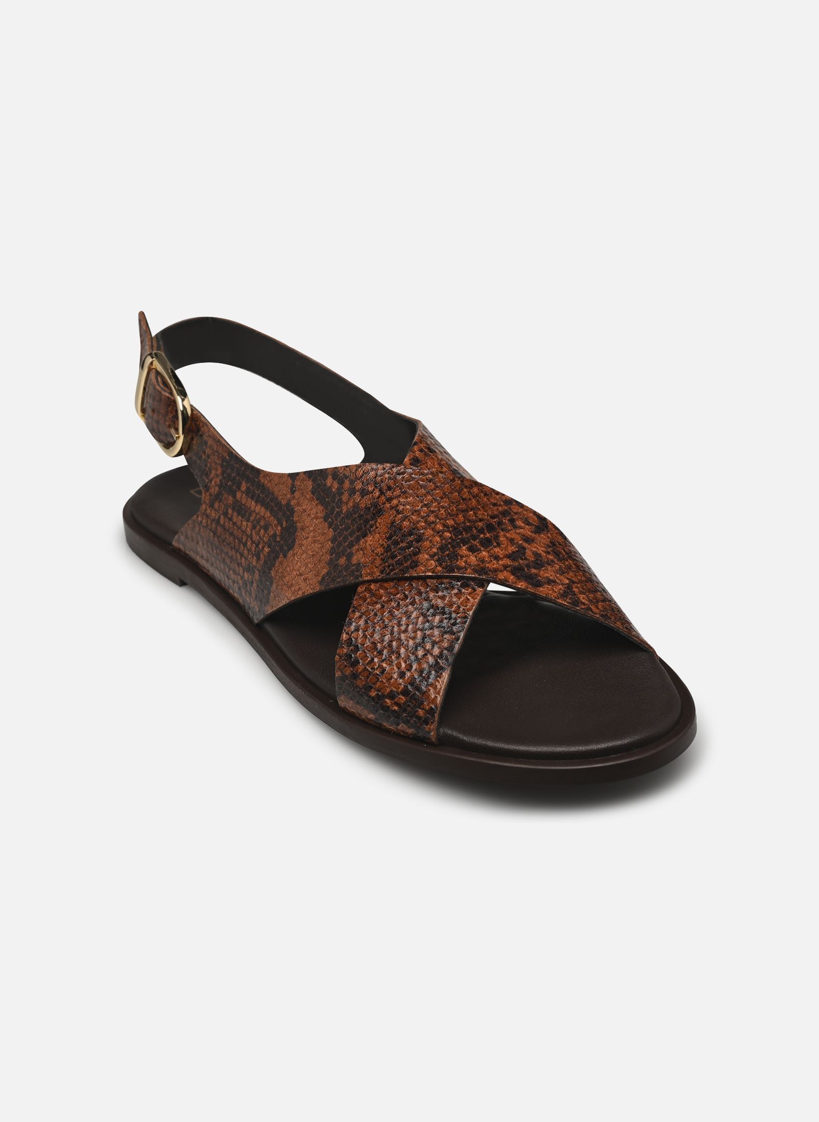Sandalen GISELE dames bruin Bocage Sandalen GISELE dames bruin PYTHON