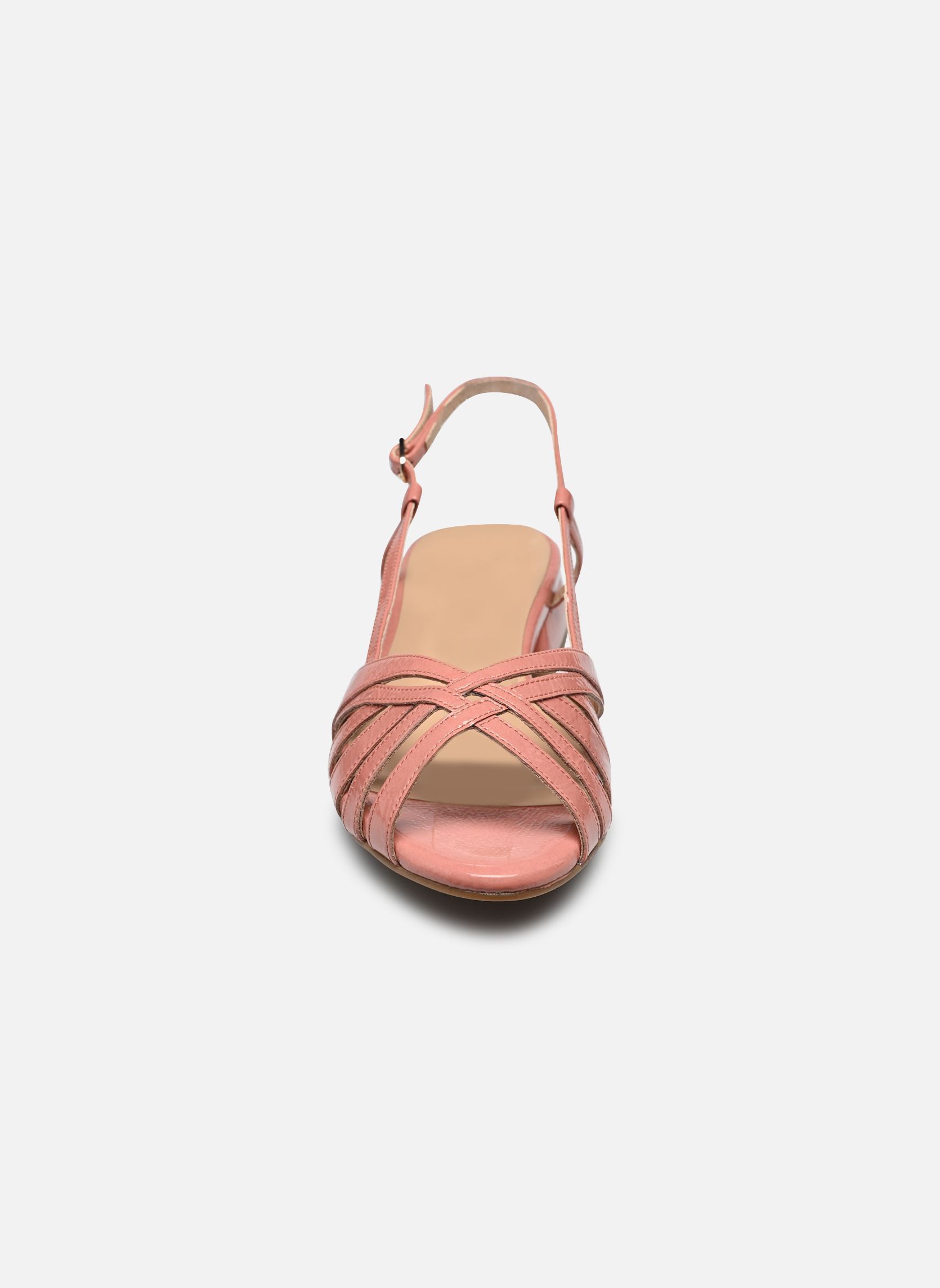 Flache Sandalen GAYANA damen rosa Bocage Flache Sandalen GAYANA damen rosa Rose