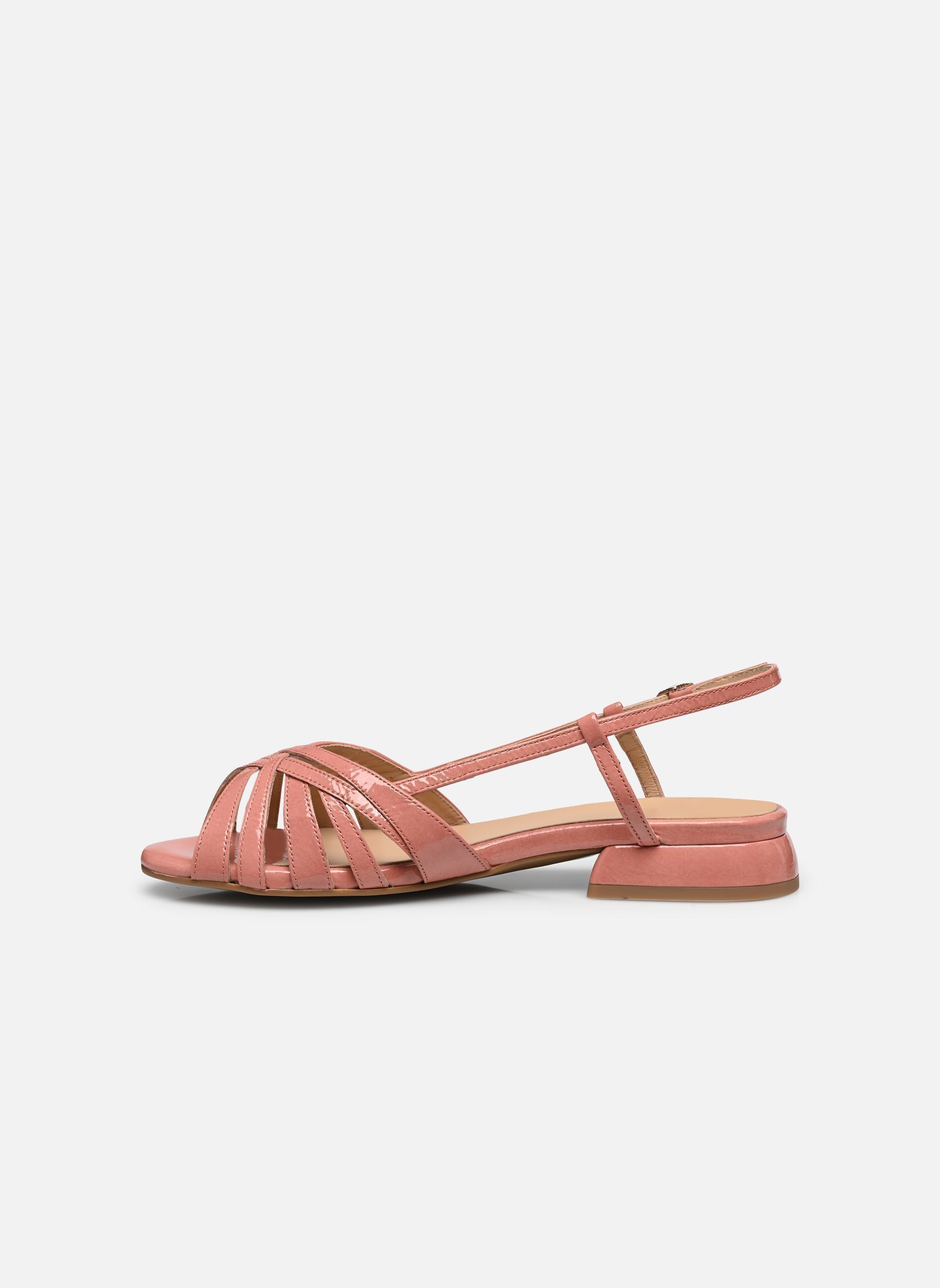 Flache Sandalen GAYANA damen rosa Bocage Flache Sandalen GAYANA damen rosa Rose