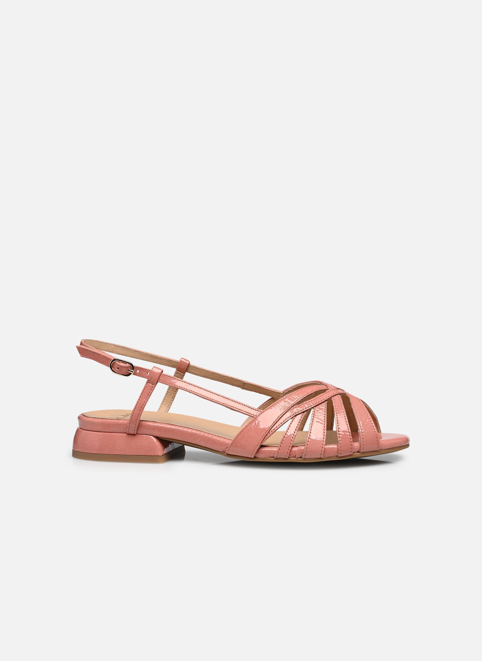 Flache Sandalen GAYANA damen rosa Bocage Flache Sandalen GAYANA damen rosa Rose