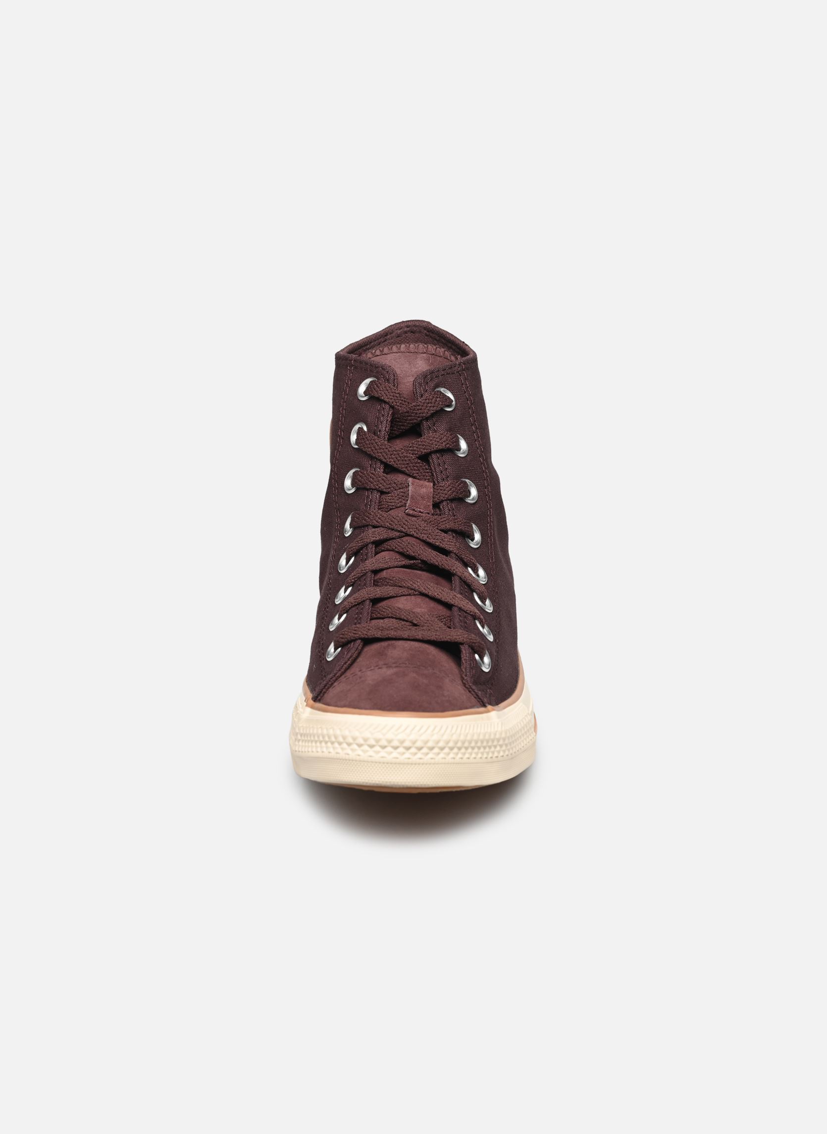 Baskets toile Chuck Taylor All Star Taylored Lux Hi M homme marron Converse Baskets toile Chuck Taylor All Star Taylored Lux Hi M homme marron RUGGED BROWN/VACHETTA BEIGE