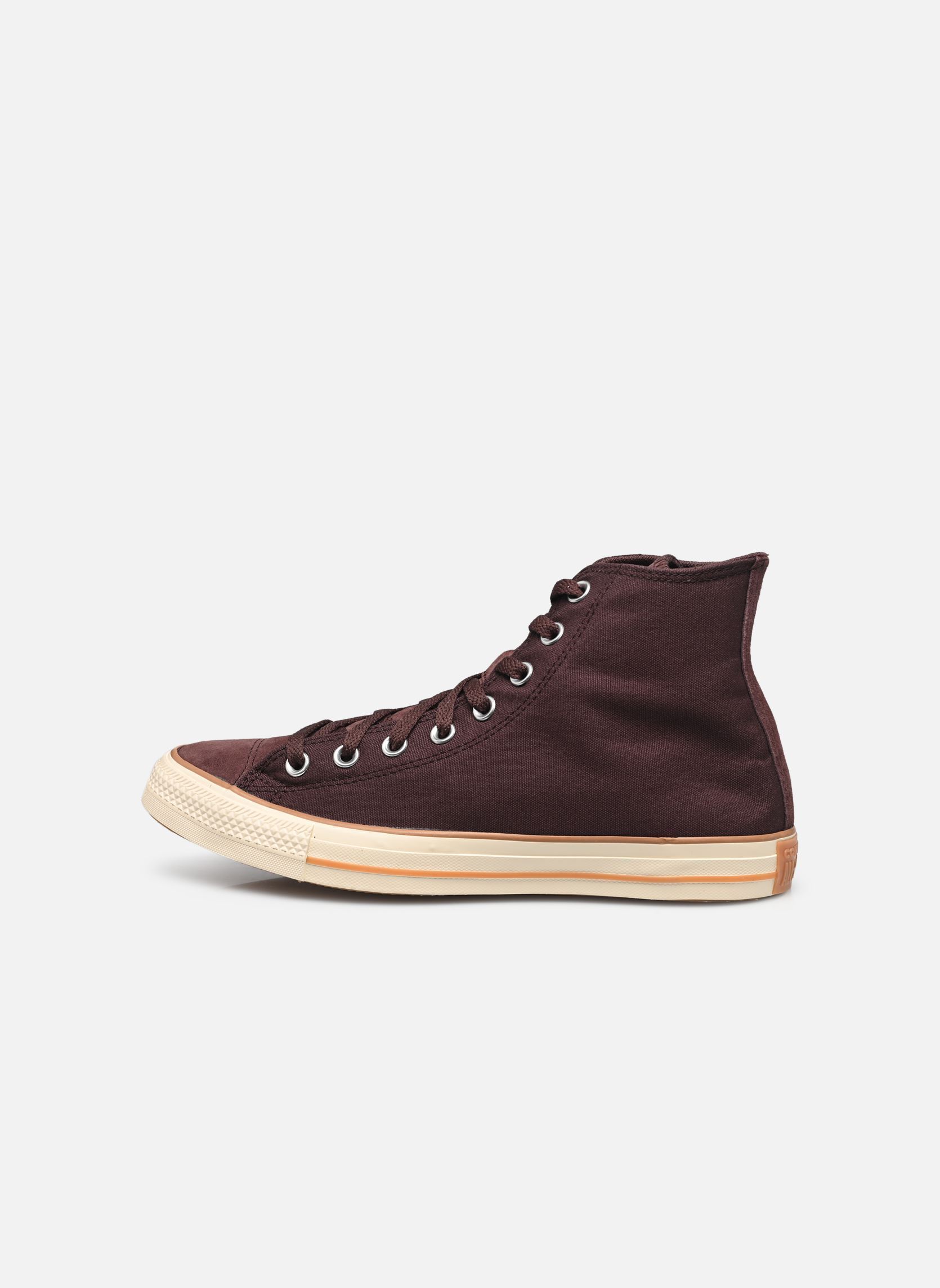 Baskets toile Chuck Taylor All Star Taylored Lux Hi M homme marron Converse Baskets toile Chuck Taylor All Star Taylored Lux Hi M homme marron RUGGED BROWN/VACHETTA BEIGE