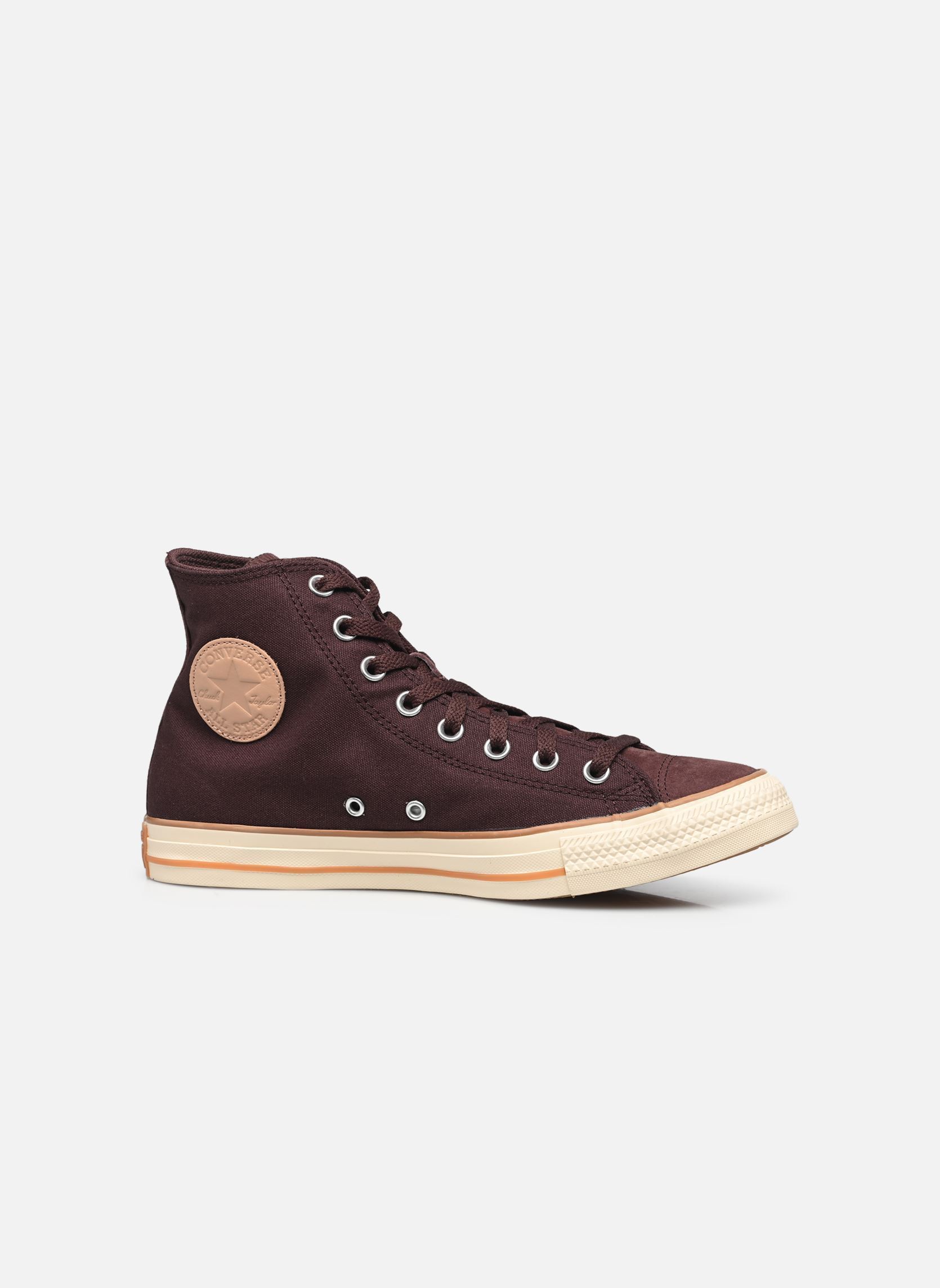 Baskets toile Chuck Taylor All Star Taylored Lux Hi M homme marron Converse Baskets toile Chuck Taylor All Star Taylored Lux Hi M homme marron RUGGED BROWN/VACHETTA BEIGE