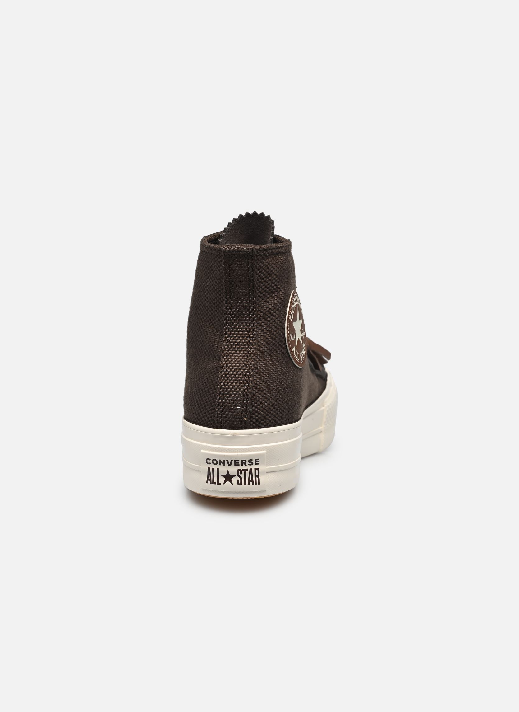 Leinen-Sneaker Chuck Taylor All Star Lift Crafted Tassl damen braun Converse Leinen-Sneaker Chuck Taylor All Star Lift Crafted Tassl damen braun FRESH BREW/EGRET/BEAR NAP