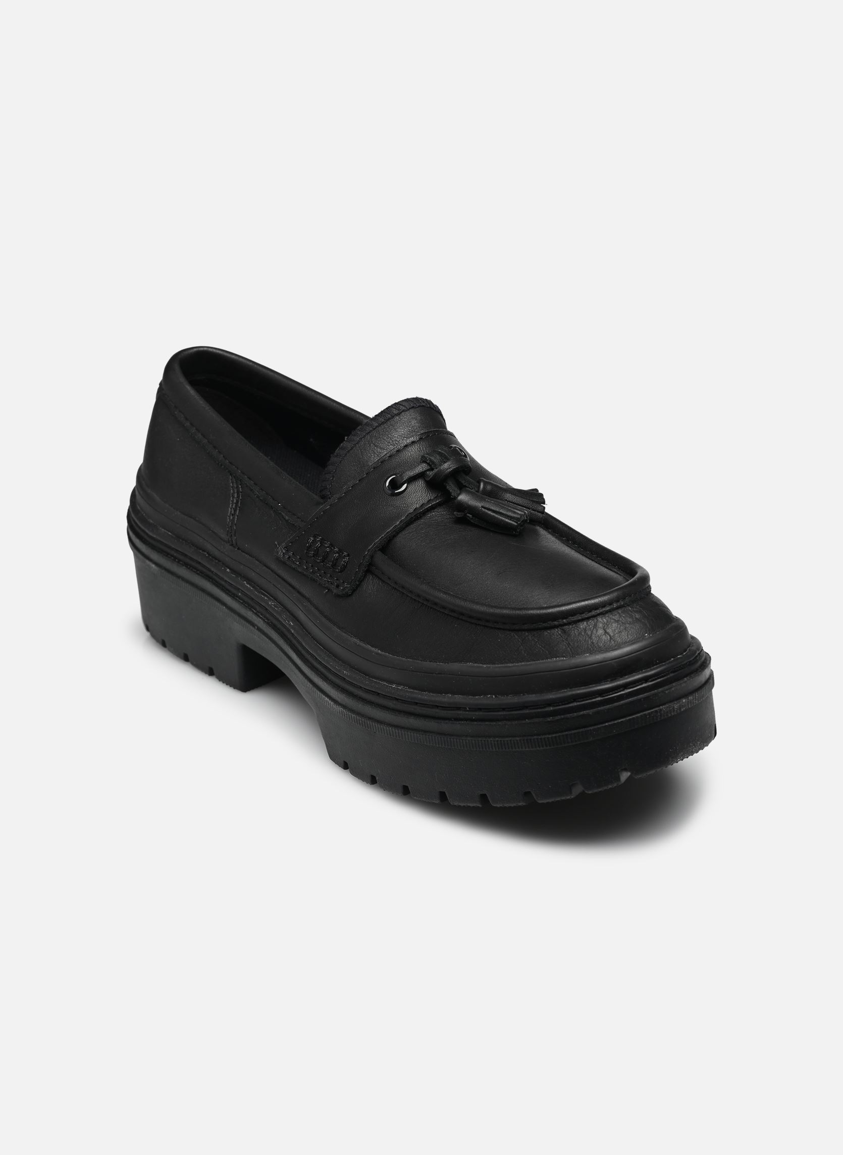Chuck Taylor All Star Lugged Heel Loafer Platform Leather