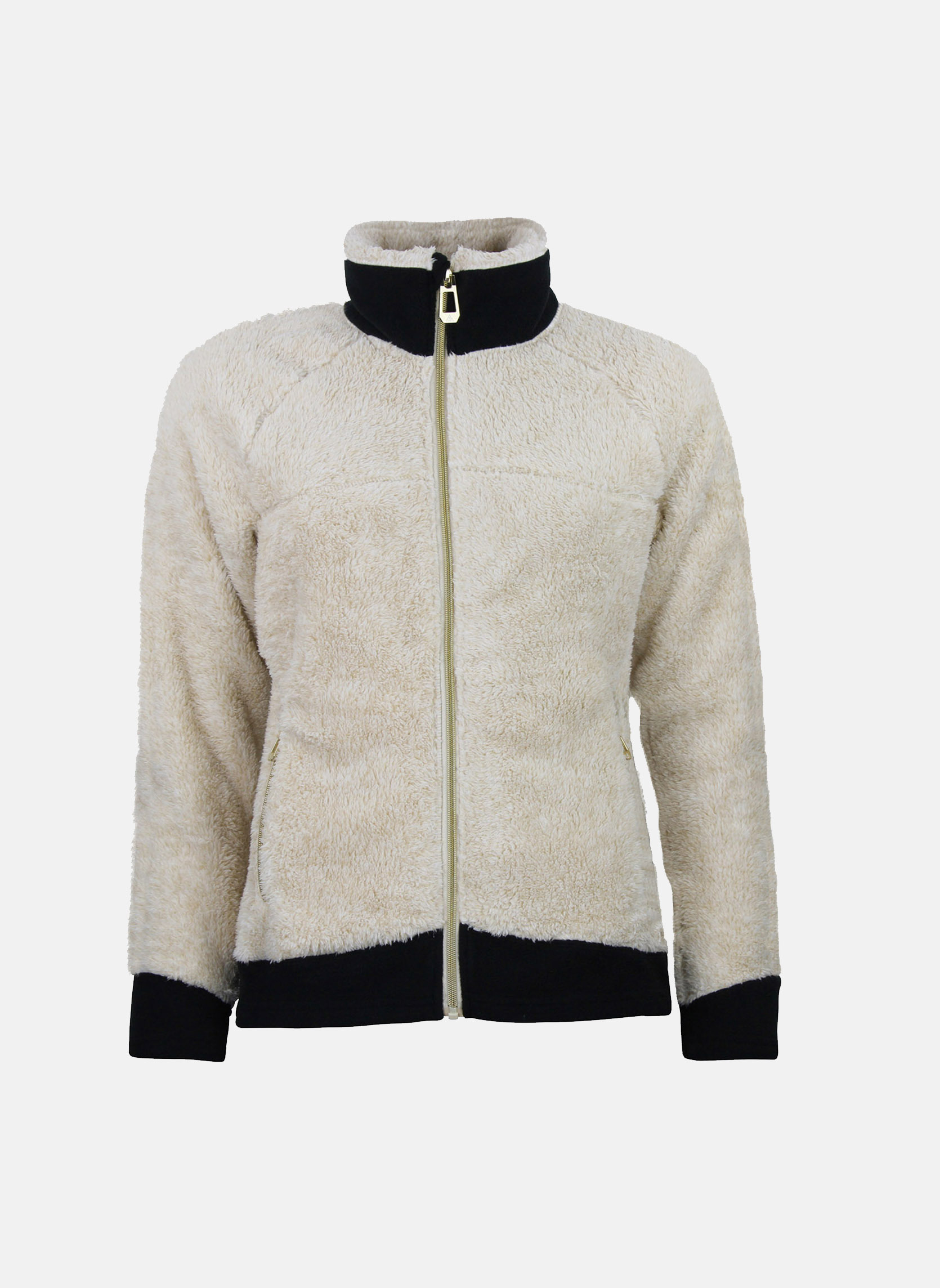 Vestes polaires Blouson polaire femme ACHEF CREME femme beige Peak Mountain Vestes polaires Blouson polaire femme ACHEF CREME femme beige Beige
