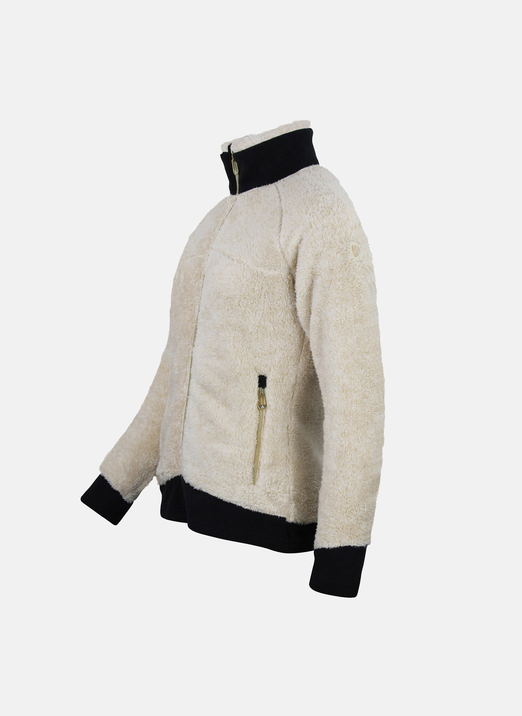 Vestes polaires Blouson polaire femme ACHEF CREME femme beige Peak Mountain Vestes polaires Blouson polaire femme ACHEF CREME femme beige Beige