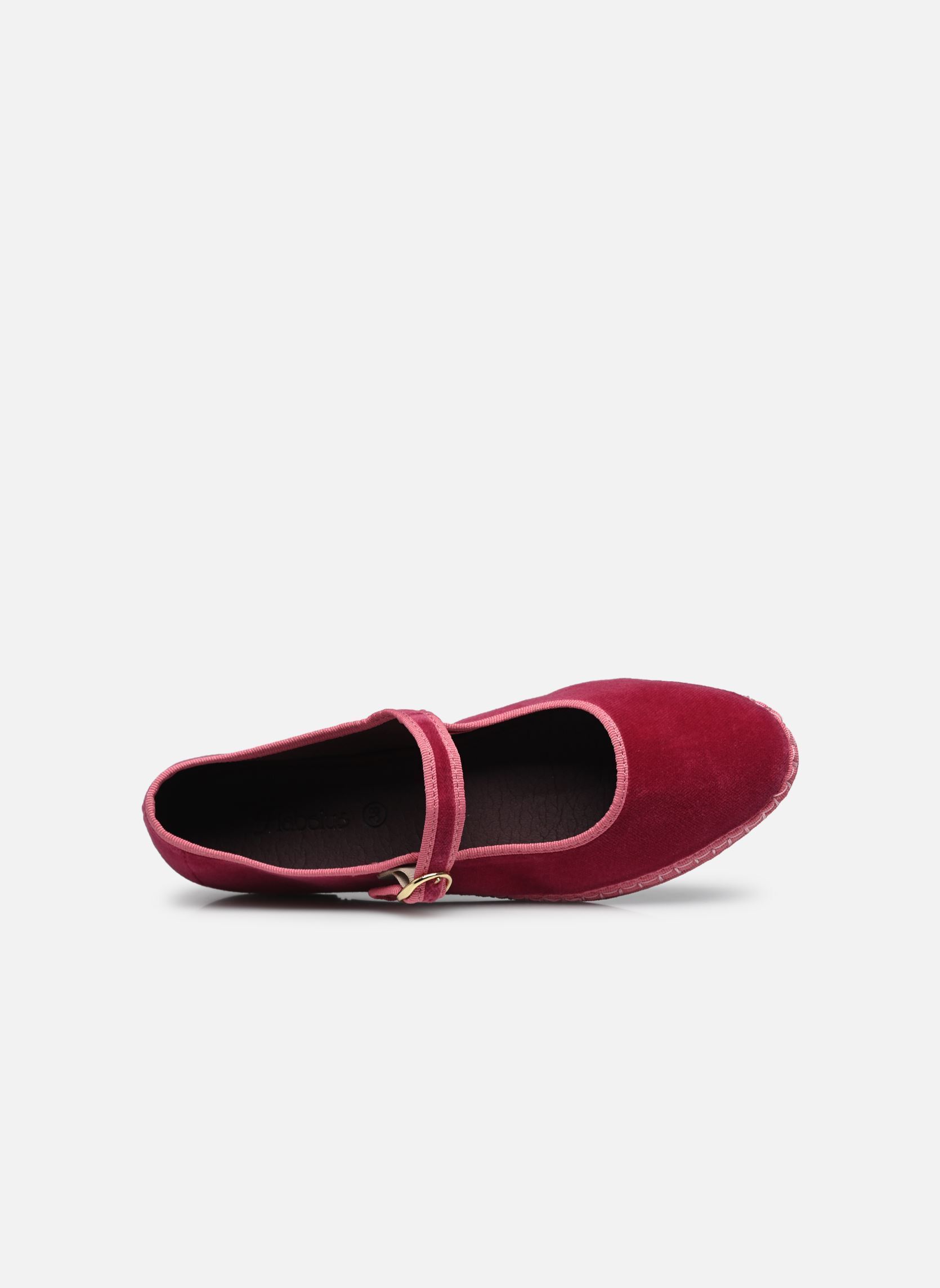 Bebés Mary Jane Velvet mujer rosa Flabelus Bebés Mary Jane Velvet mujer rosa PINK W/ PINK