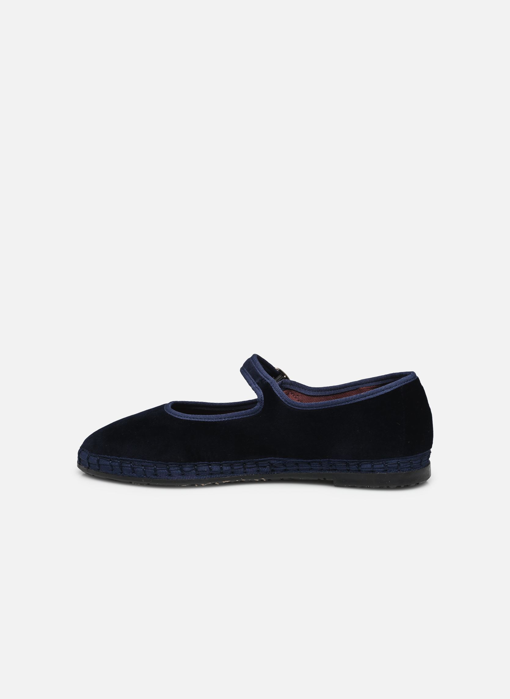 Scarpe da cerimonia Mary Jane Velvet donna blu Flabelus Scarpe da cerimonia Mary Jane Velvet donna blu DARK BLUE