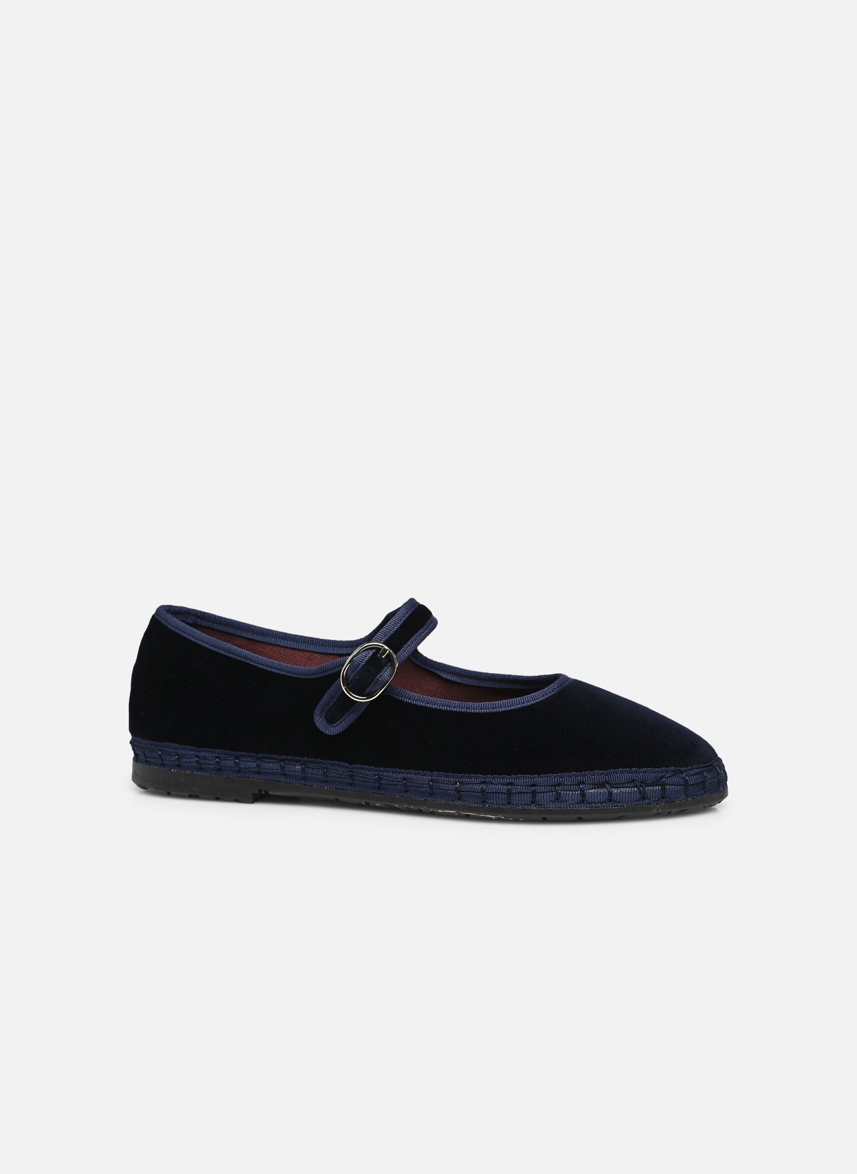 Scarpe da cerimonia Mary Jane Velvet donna blu Flabelus Scarpe da cerimonia Mary Jane Velvet donna blu DARK BLUE