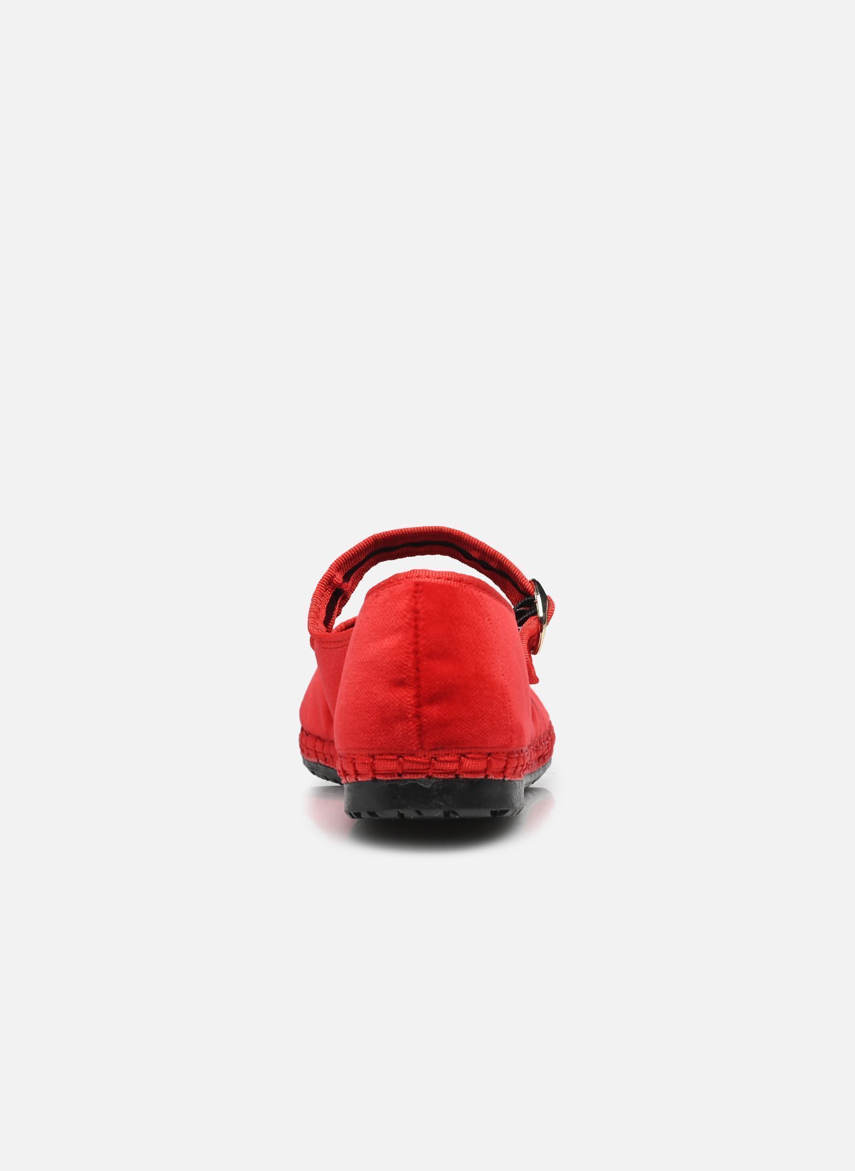 Babies Mary Jane Velvet femme rouge Flabelus Babies Mary Jane Velvet femme rouge RED