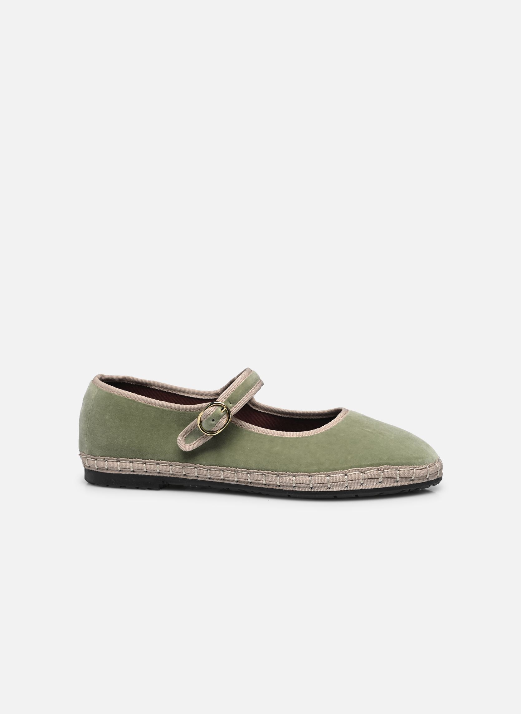 Babys Mary Jane Velvet damen grün Flabelus Babys Mary Jane Velvet damen grün LIGHT GREEN W/ LIGHT BEIGE