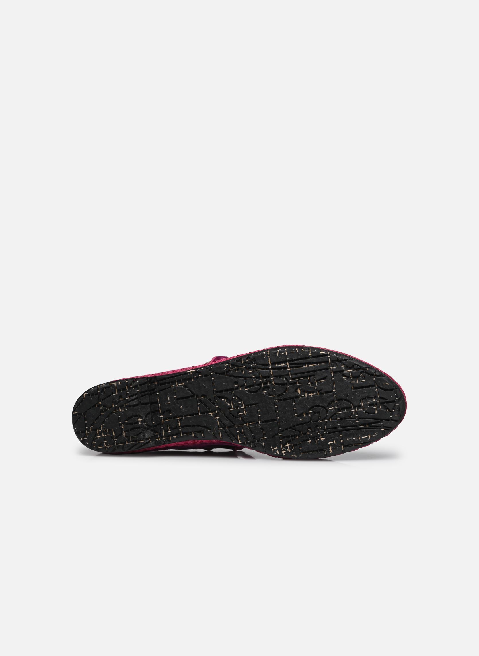Scarpe da cerimonia Mary Jane Velvet donna rosa Flabelus Scarpe da cerimonia Mary Jane Velvet donna rosa DARK FUCHSIA