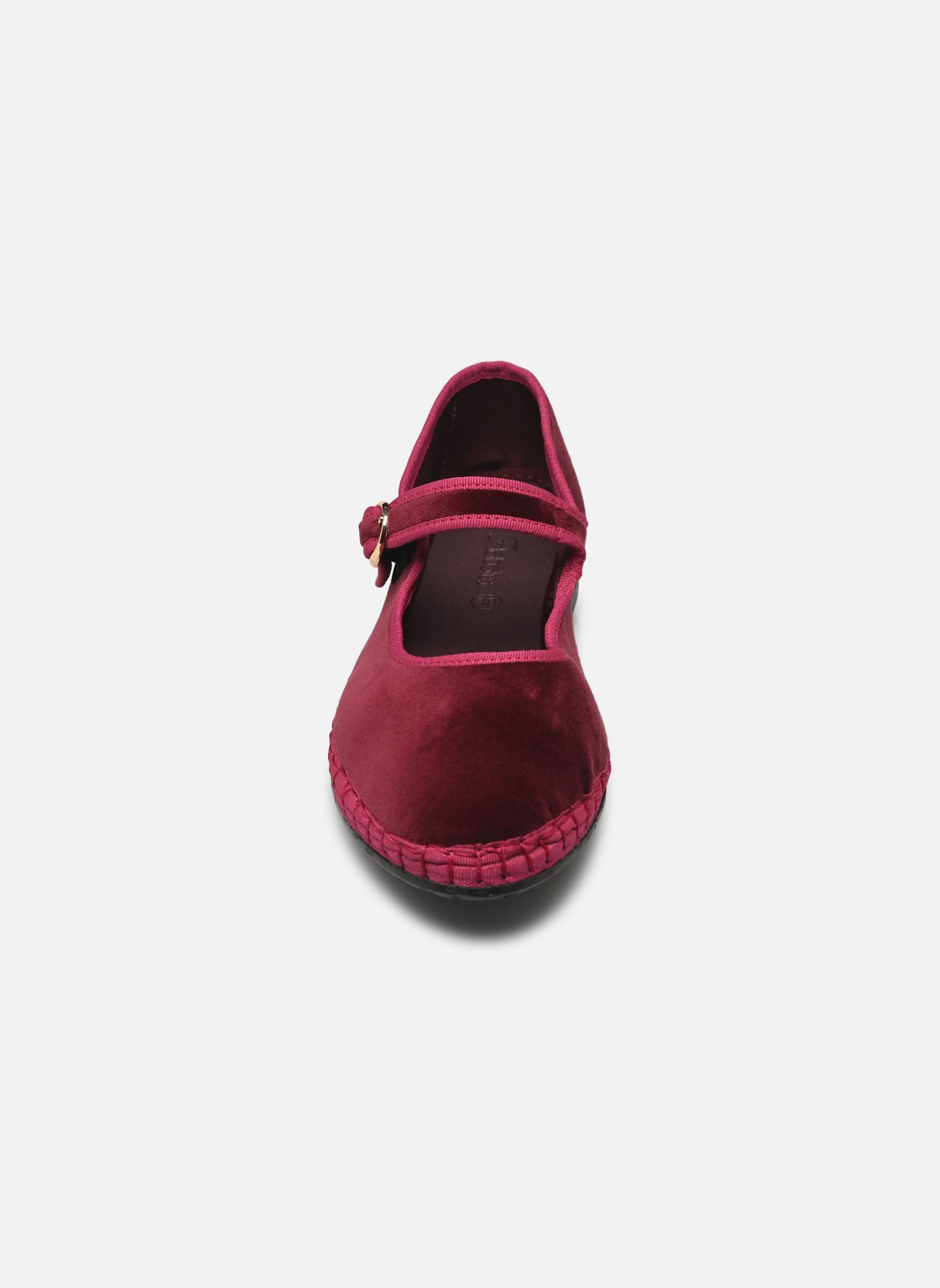 Babies Mary Jane Velvet femme violet Flabelus Babies Mary Jane Velvet femme violet GRANATE