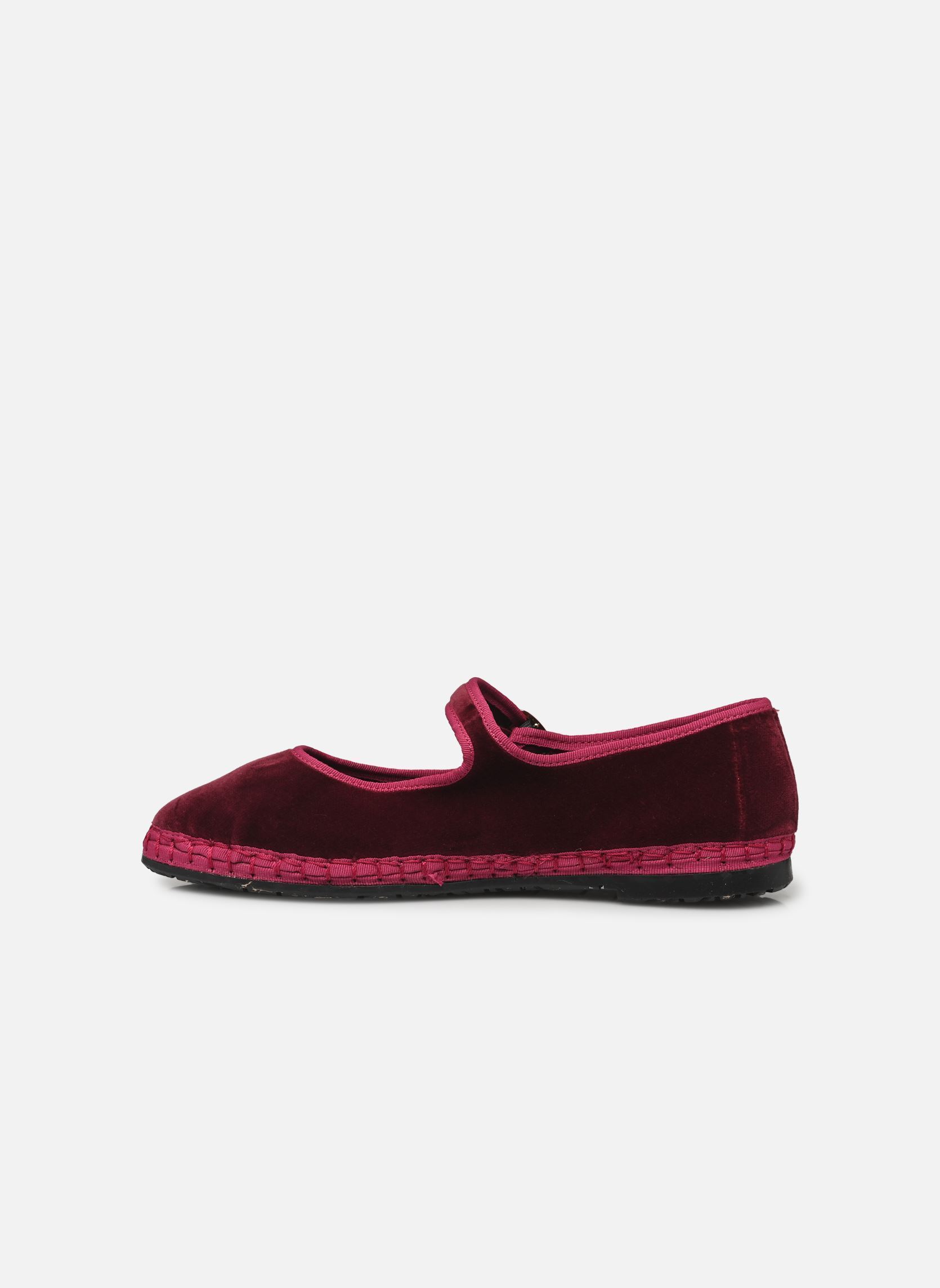 Babies Mary Jane Velvet femme violet Flabelus Babies Mary Jane Velvet femme violet GRANATE