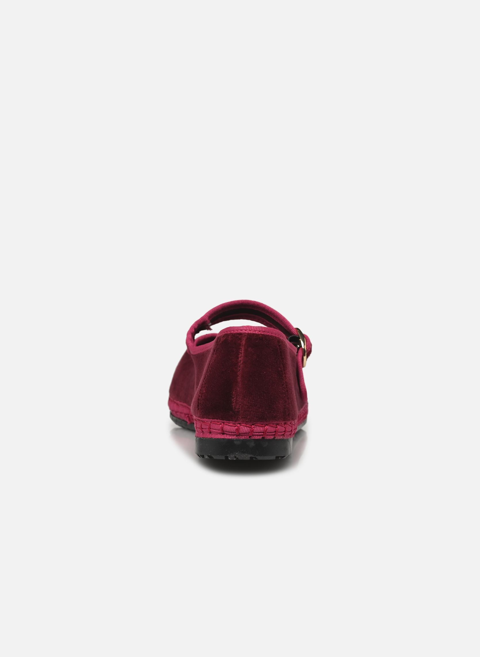 Babies Mary Jane Velvet femme violet Flabelus Babies Mary Jane Velvet femme violet GRANATE