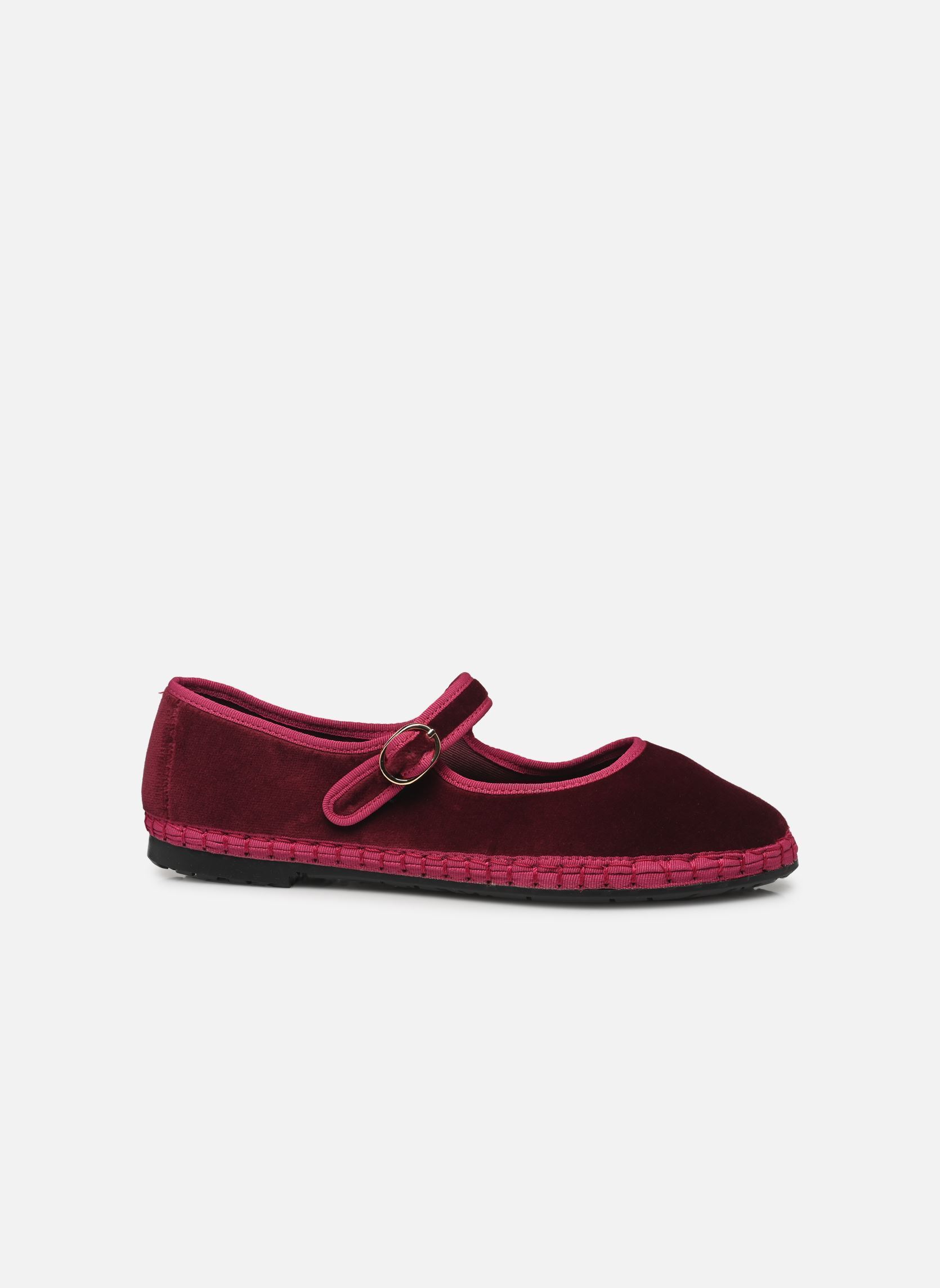 Babies Mary Jane Velvet femme violet Flabelus Babies Mary Jane Velvet femme violet GRANATE