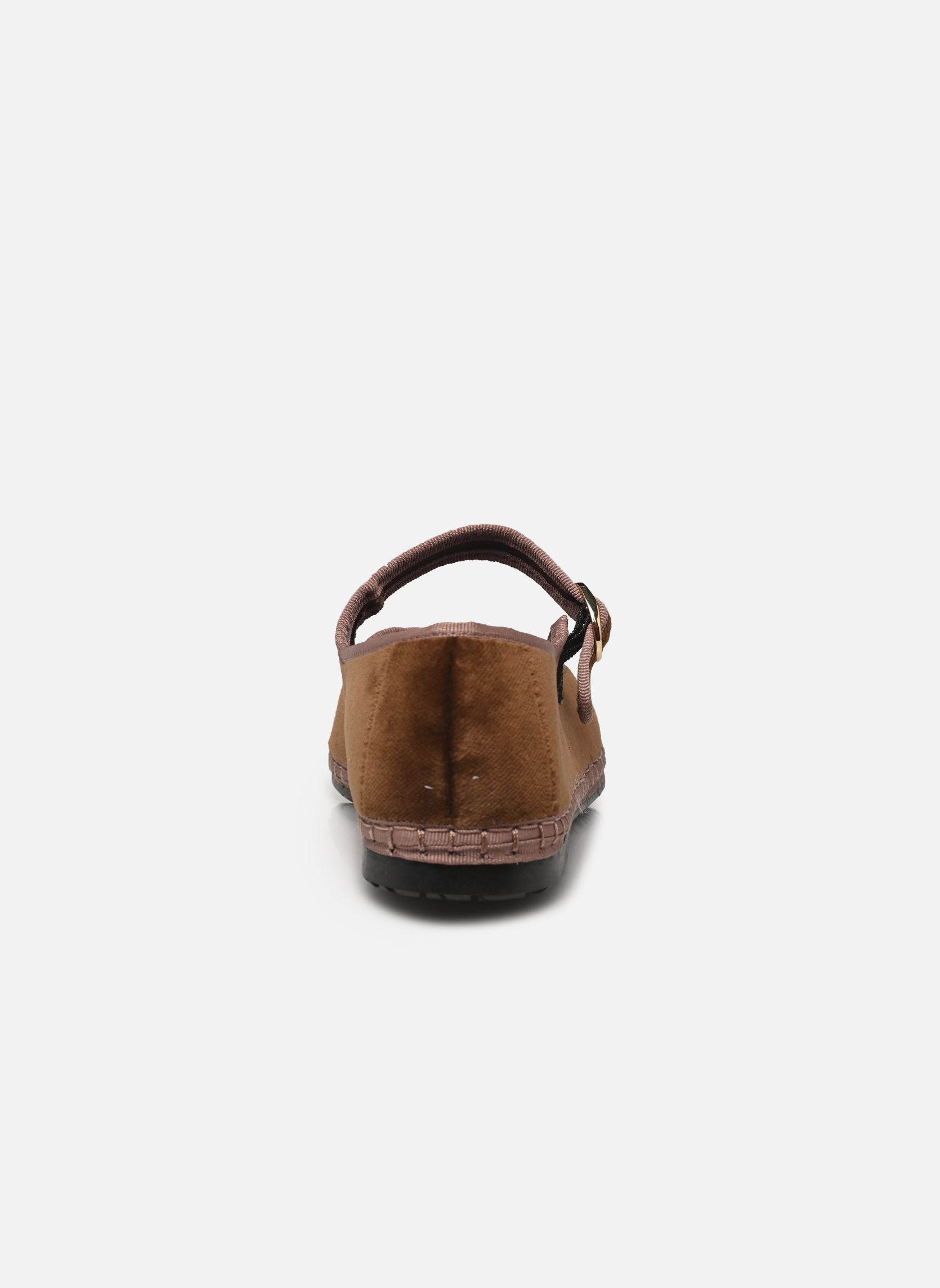 Babies Mary Jane Velvet femme marron Flabelus Babies Mary Jane Velvet femme marron marron