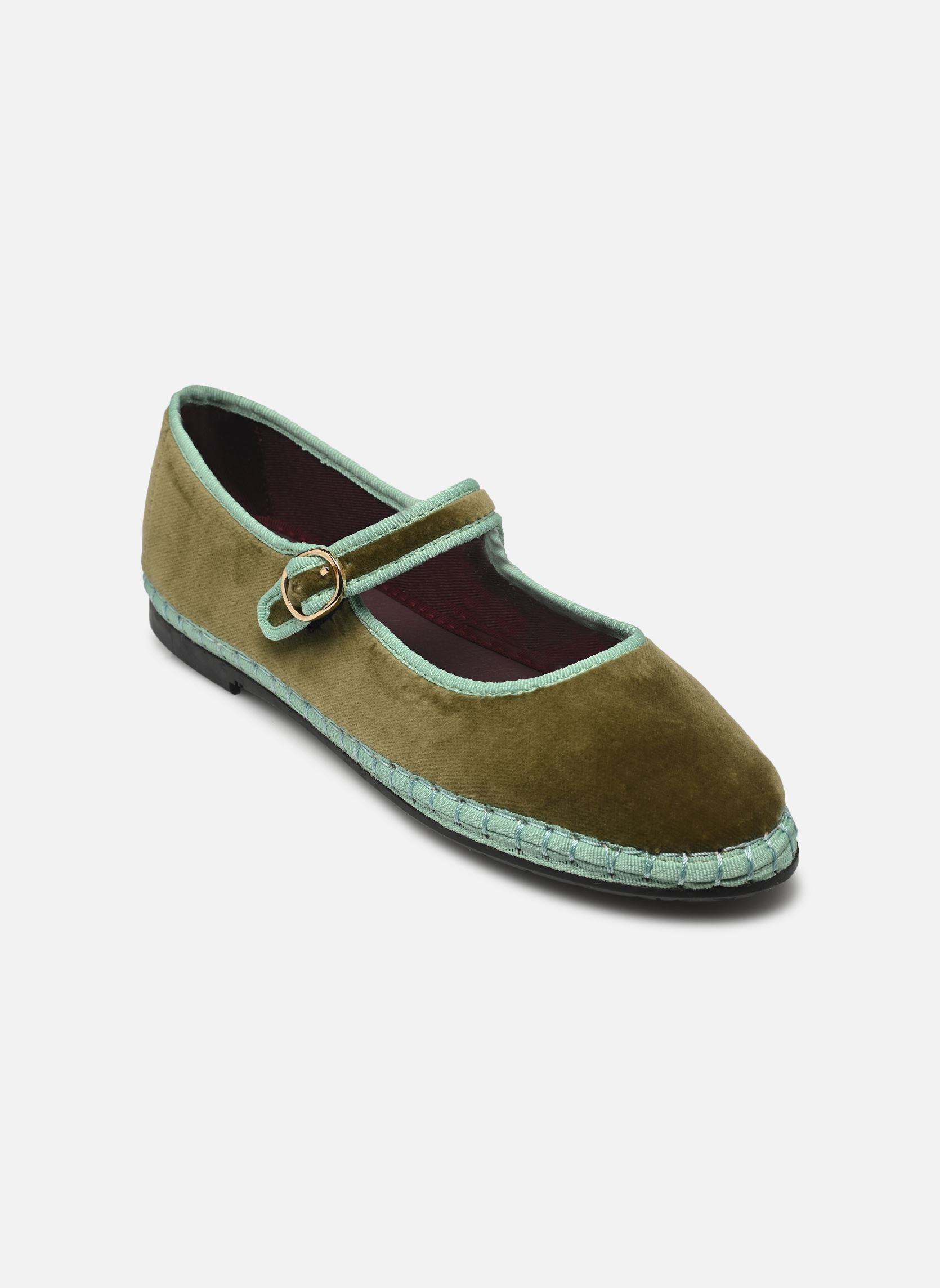 Mary Janes Mary Jane Velvet dames groen Flabelus Mary Janes Mary Jane Velvet dames groen GREEN