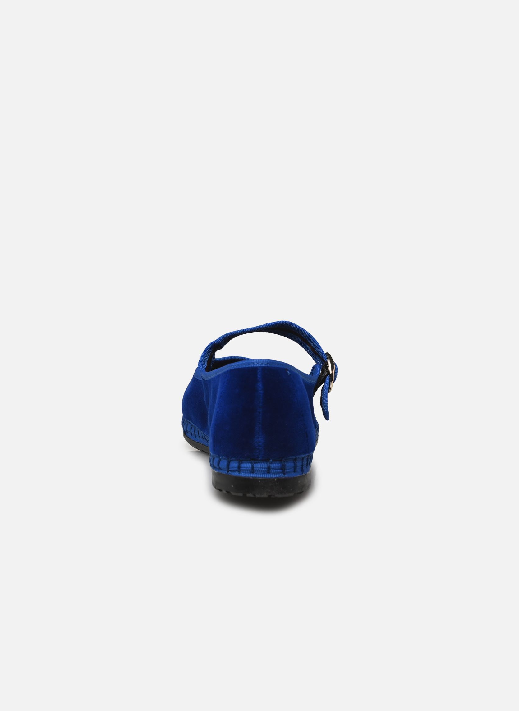 Babys Mary Jane Velvet damen blau Flabelus Babys Mary Jane Velvet damen blau Azul