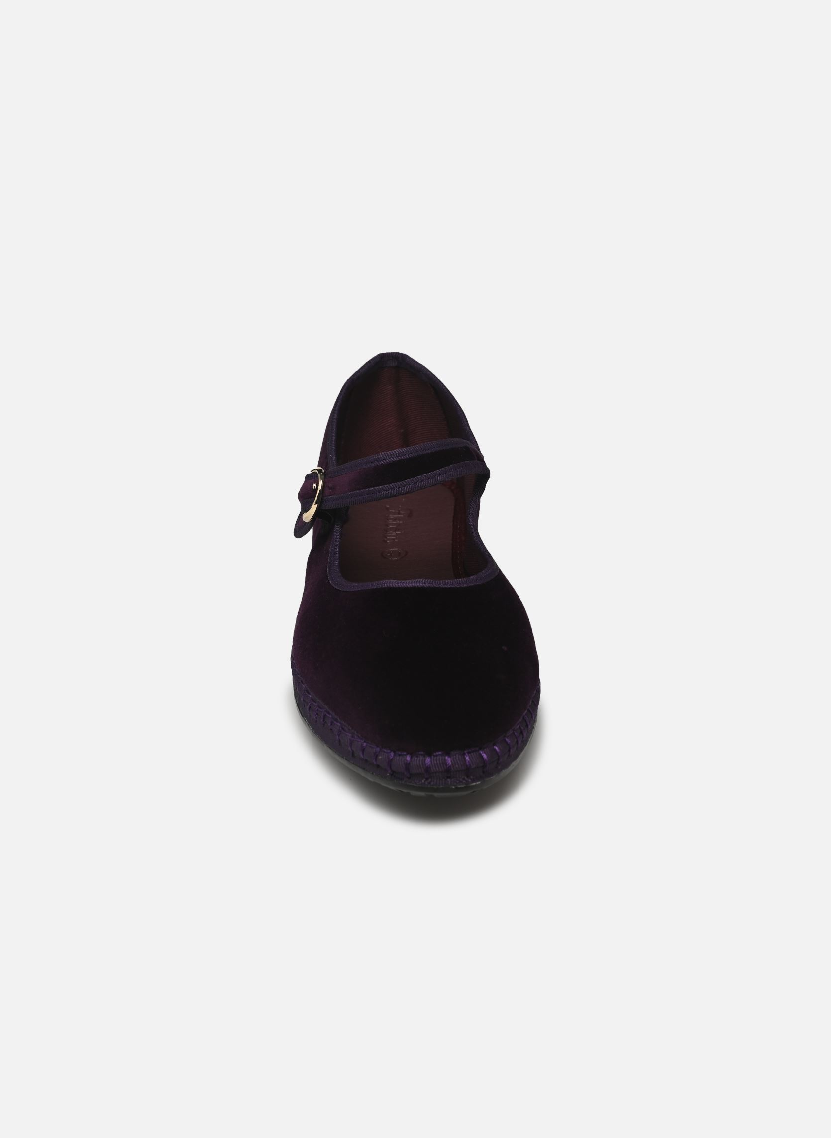 Babies Mary Jane Velvet femme violet Flabelus Babies Mary Jane Velvet femme violet BERENJENA