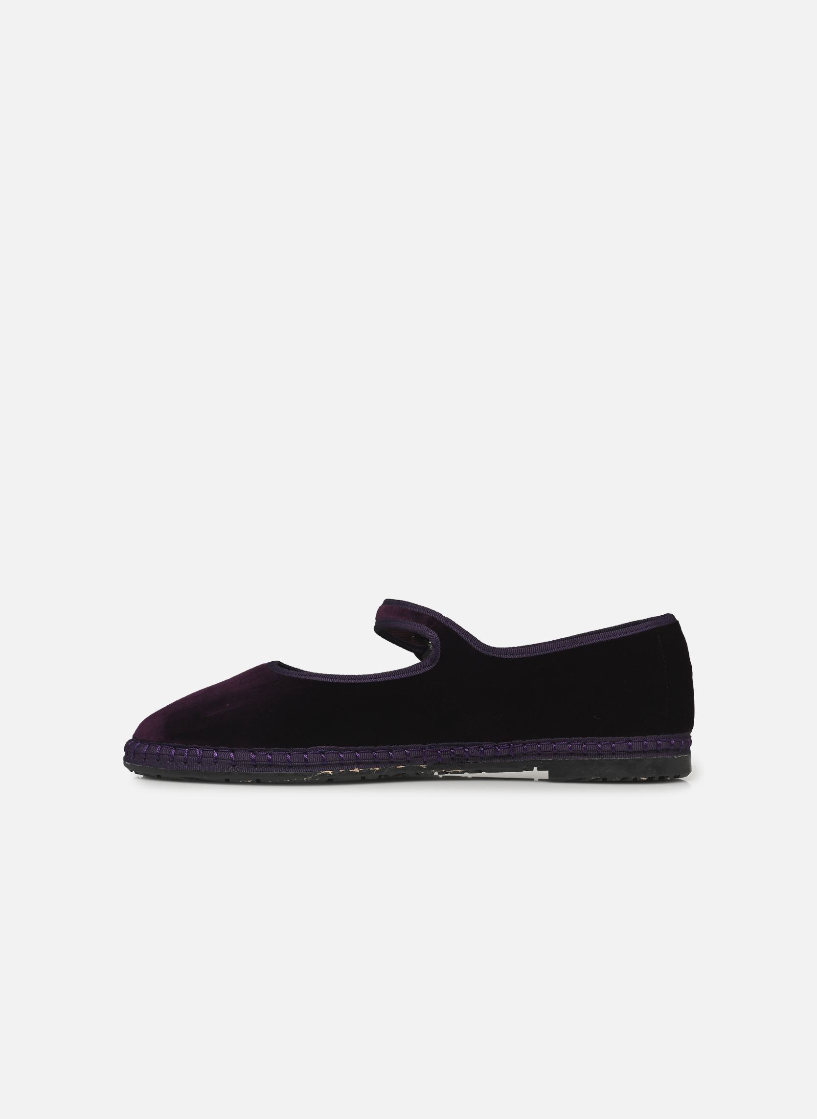 Babies Mary Jane Velvet femme violet Flabelus Babies Mary Jane Velvet femme violet BERENJENA
