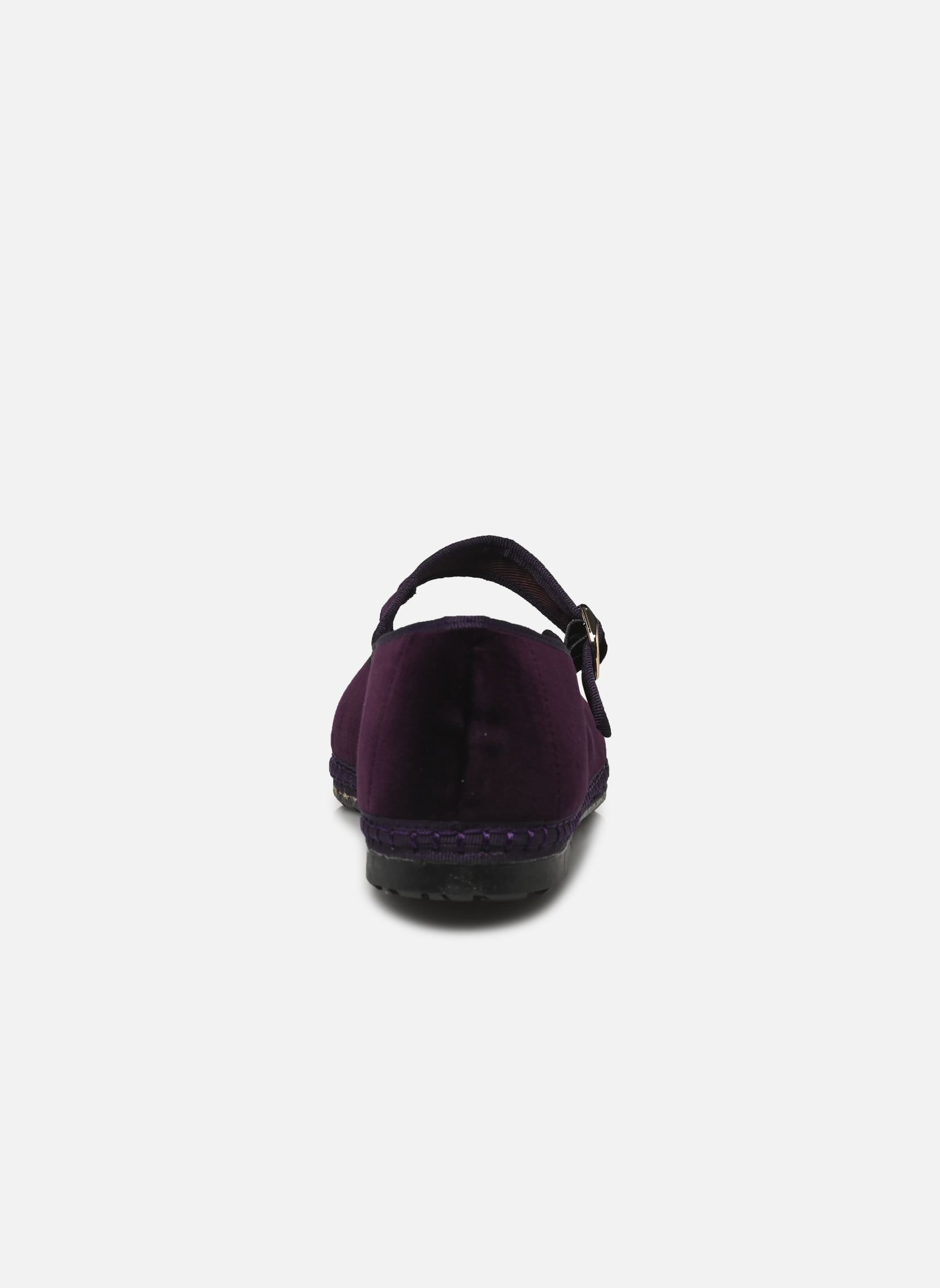 Babies Mary Jane Velvet femme violet Flabelus Babies Mary Jane Velvet femme violet BERENJENA