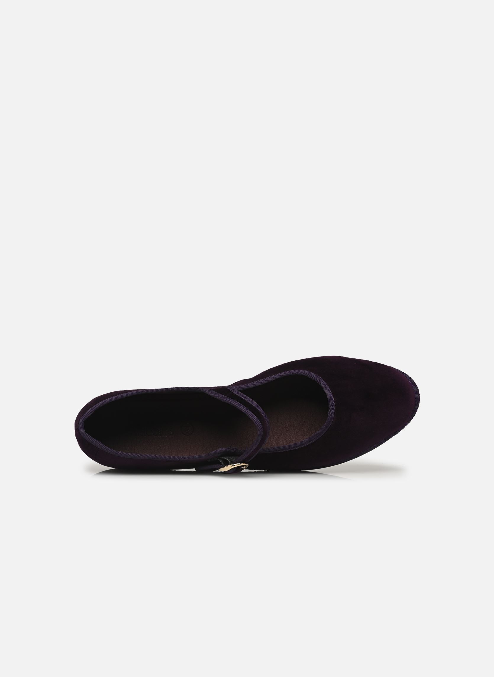 Babies Mary Jane Velvet femme violet Flabelus Babies Mary Jane Velvet femme violet BERENJENA