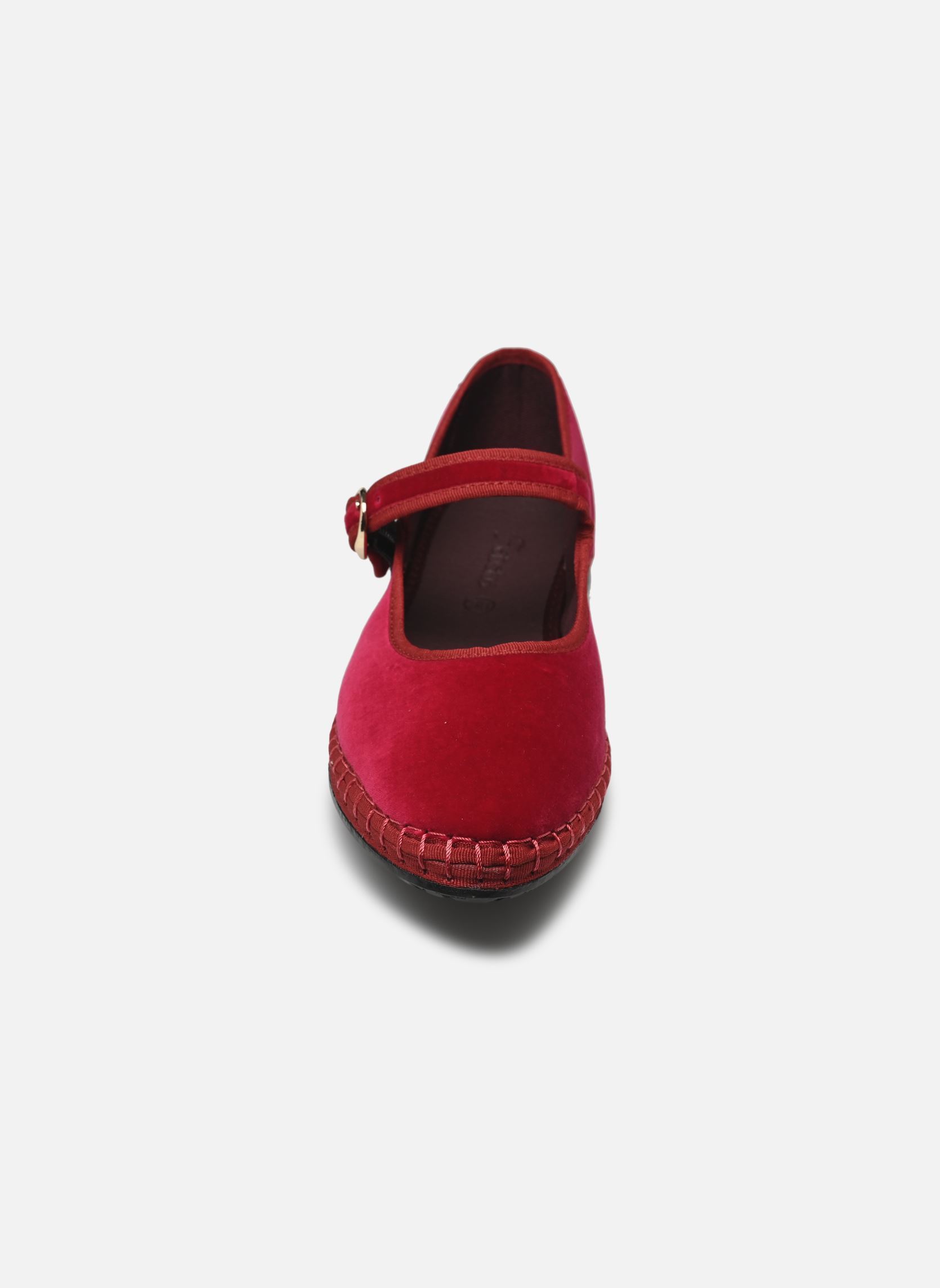 Babys Mary Jane Velvet damen rosa Flabelus Babys Mary Jane Velvet damen rosa FUCSIA