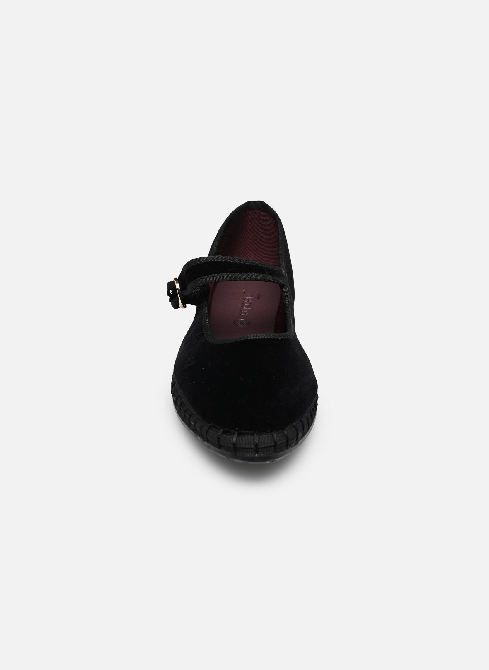 Mary Janes Mary Jane Velvet dames zwart Flabelus Mary Janes Mary Jane Velvet dames zwart NEGRO