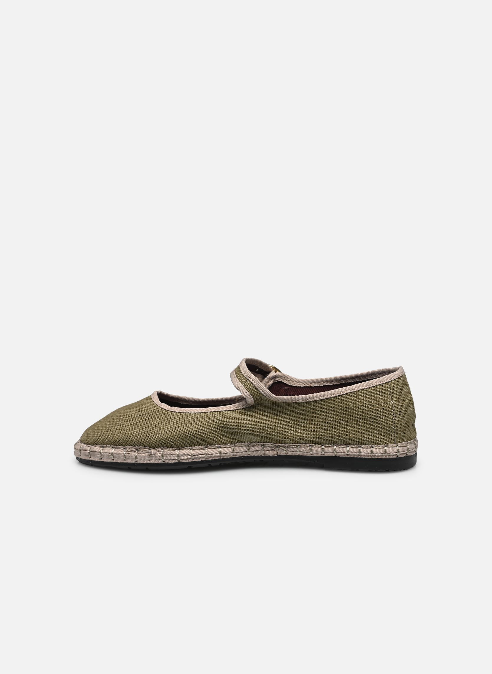 Babies Mary Jane Linen femme vert Flabelus Babies Mary Jane Linen femme vert LIGHT GREEN W/ LIGHT BEIGE