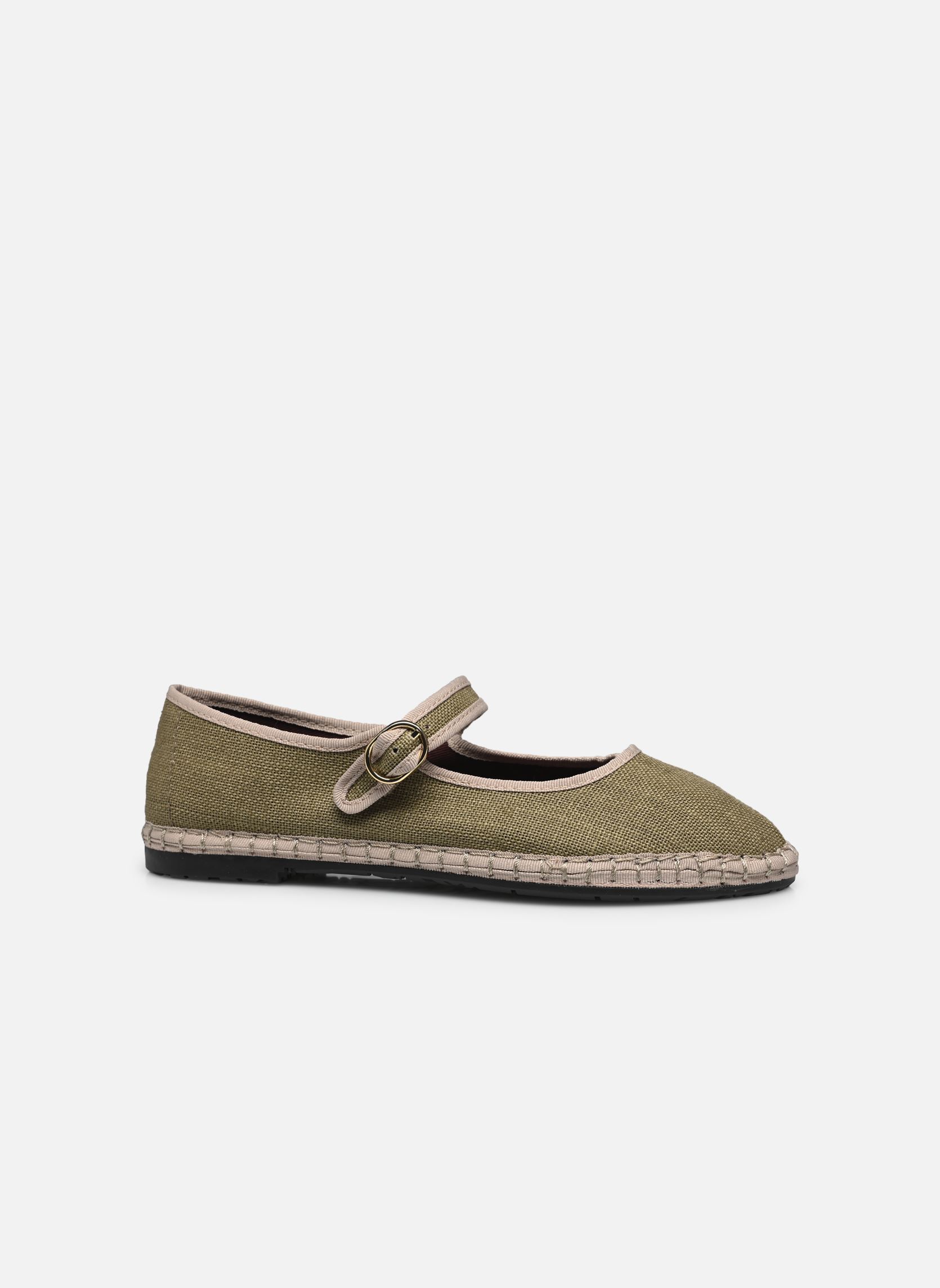 Babies Mary Jane Linen femme vert Flabelus Babies Mary Jane Linen femme vert LIGHT GREEN W/ LIGHT BEIGE