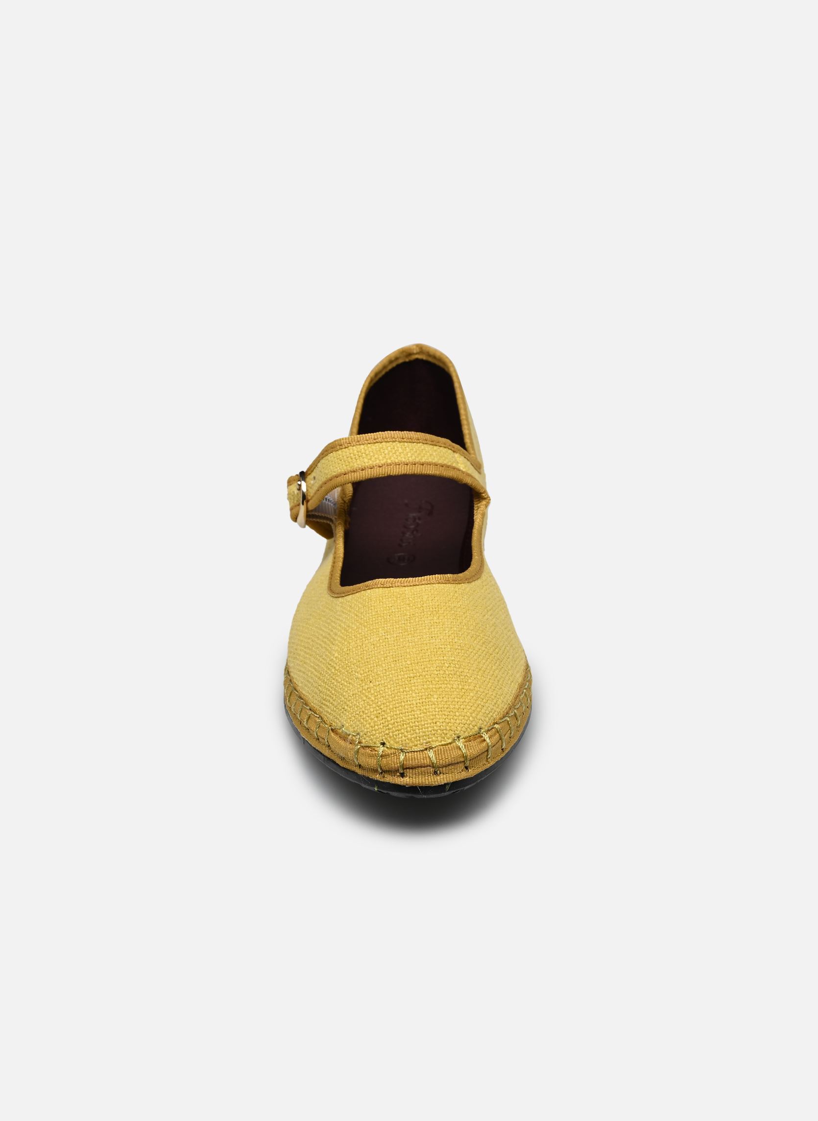 Bebés Mary Jane Linen mujer amarillo Flabelus Bebés Mary Jane Linen mujer amarillo YELLOW