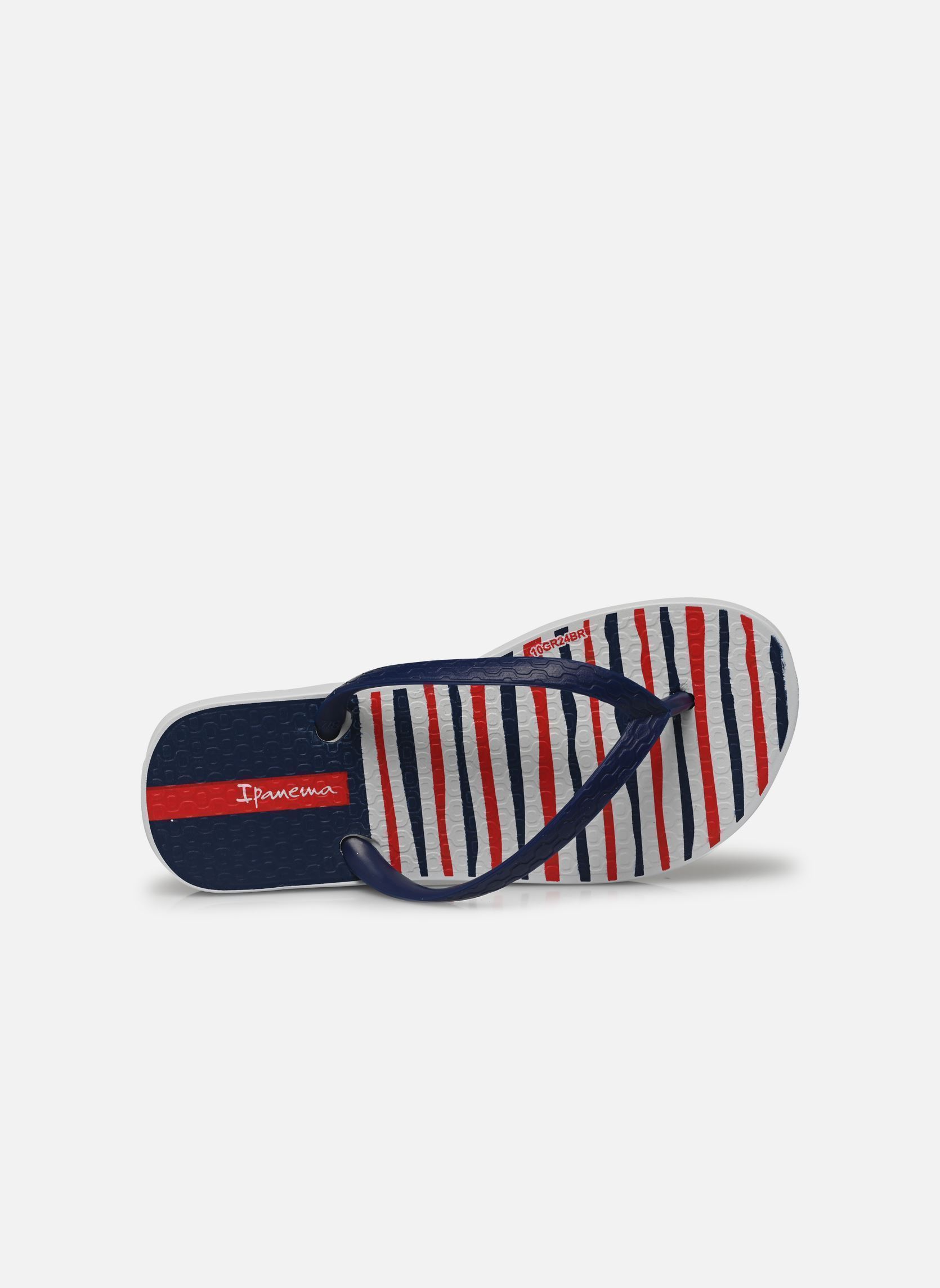 Slippers Classic Happy Kids jongens wit Ipanema Slippers Classic Happy Kids jongens wit White/blue/red