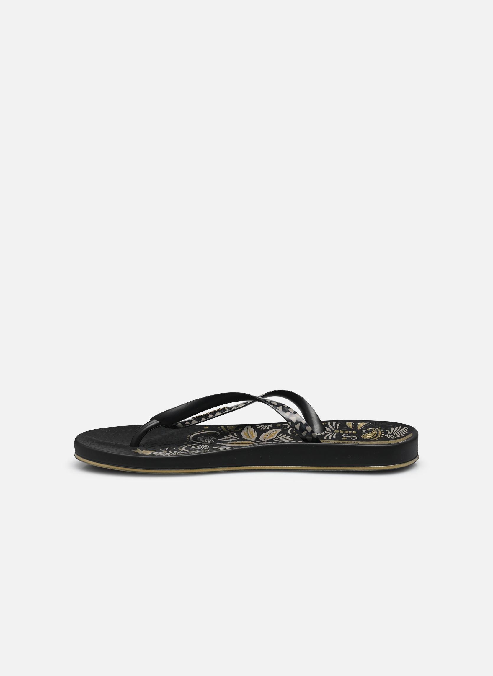Slippers Anat Nature Viii Fem dames zwart Ipanema Slippers Anat Nature Viii Fem dames zwart Black/Black/Gold