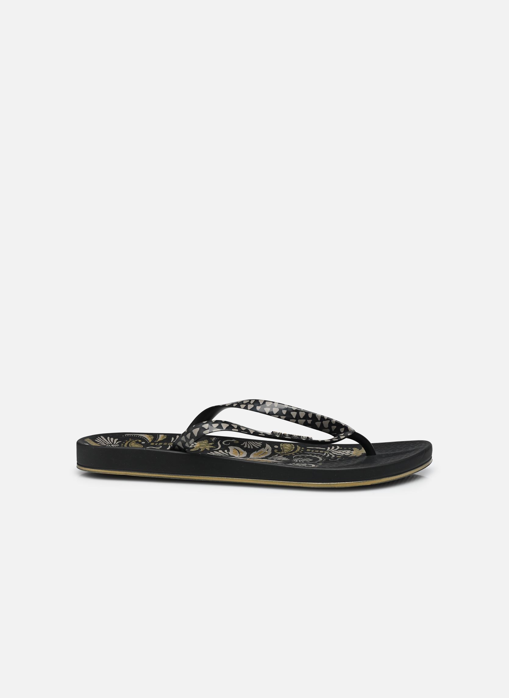 Slippers Anat Nature Viii Fem dames zwart Ipanema Slippers Anat Nature Viii Fem dames zwart Black/Black/Gold