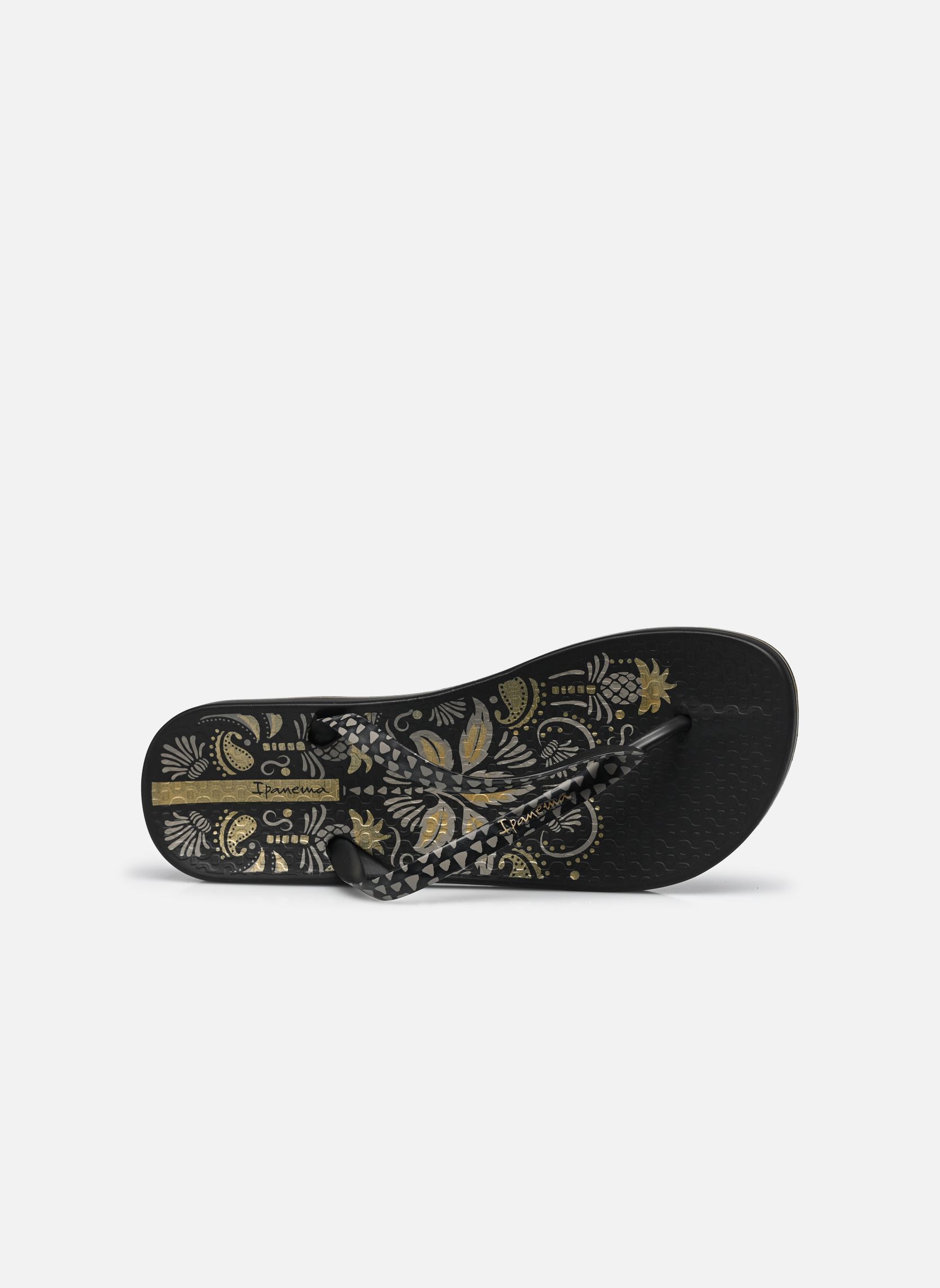 Slippers Anat Nature Viii Fem dames zwart Ipanema Slippers Anat Nature Viii Fem dames zwart Black/Black/Gold