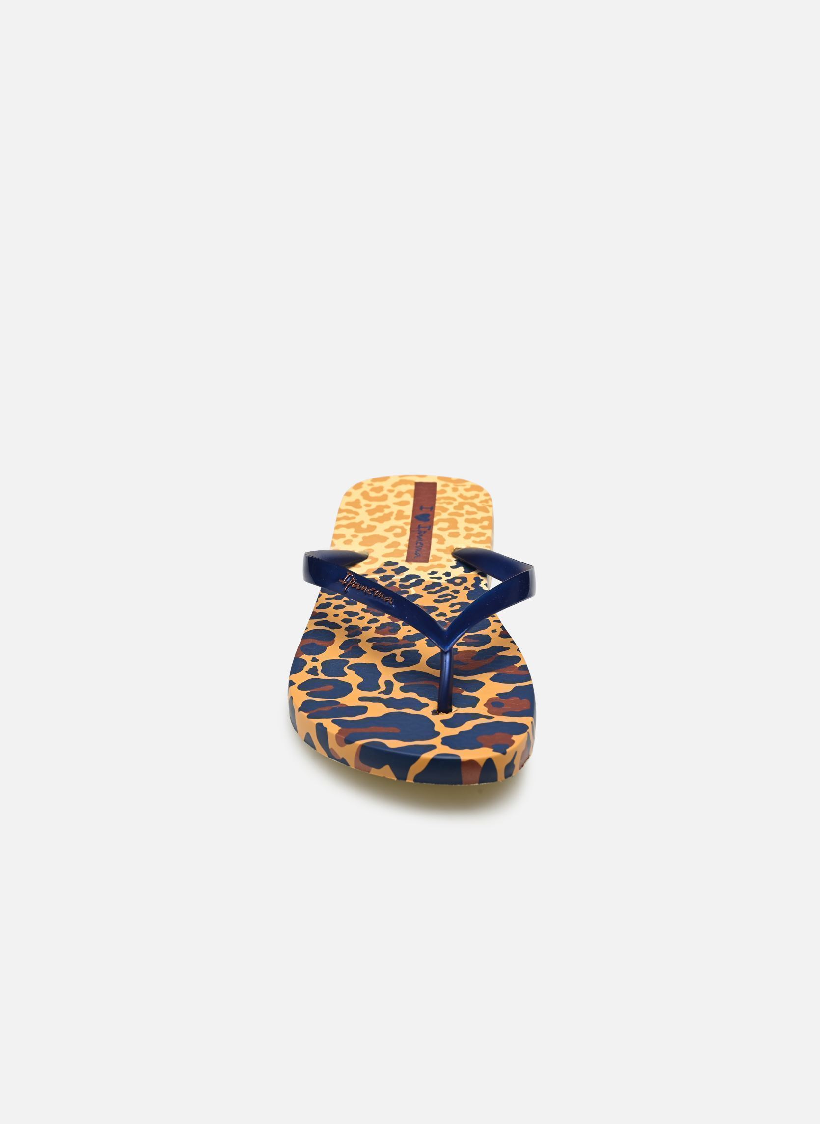 Tongs Animal Print Vi Fem femme jaune Ipanema Tongs Animal Print Vi Fem femme jaune Yellow/Pearly Blue